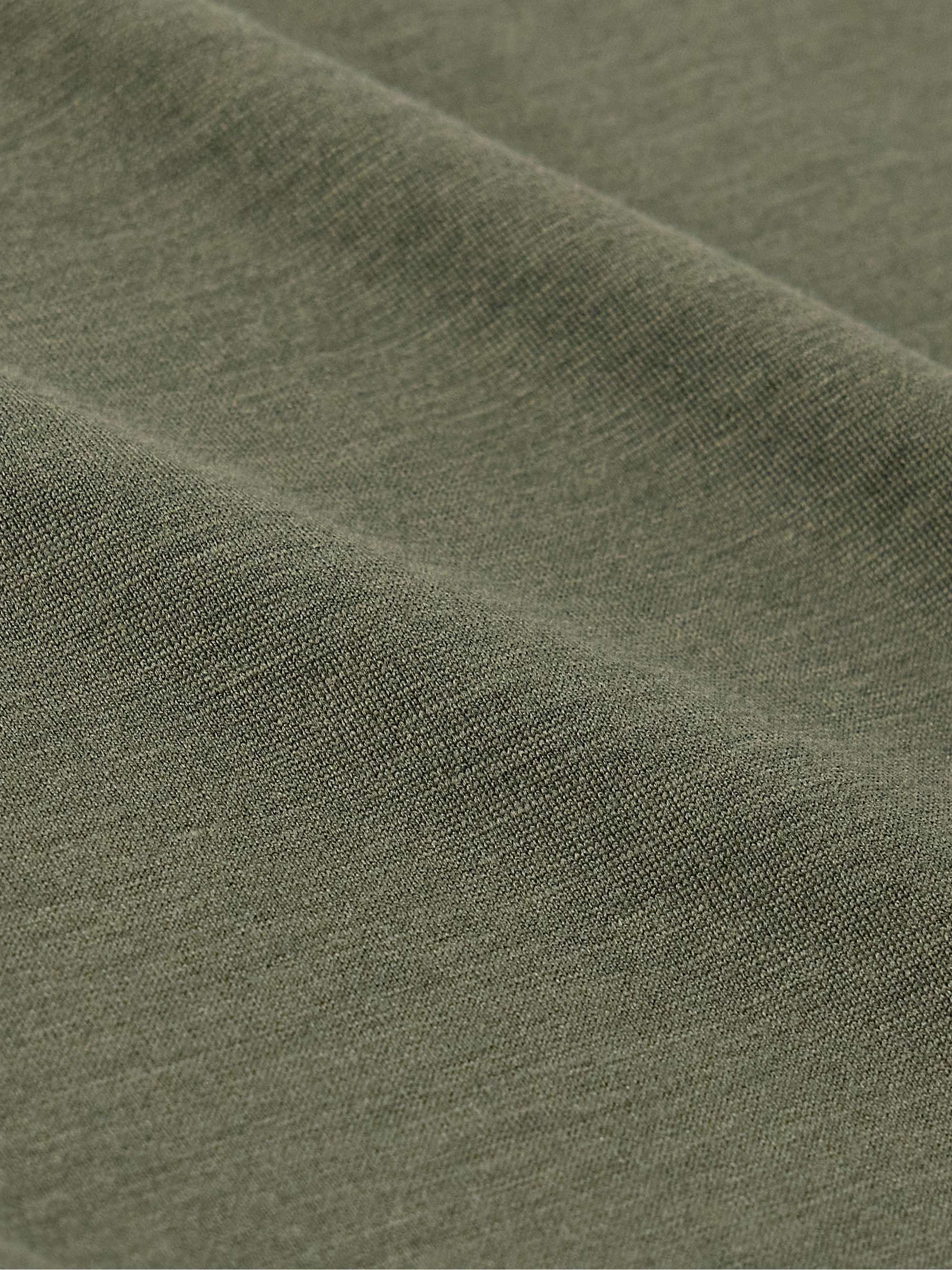 LORO PIANA Slim-Fit Silk and Cotton-Blend Jersey T-Shirt