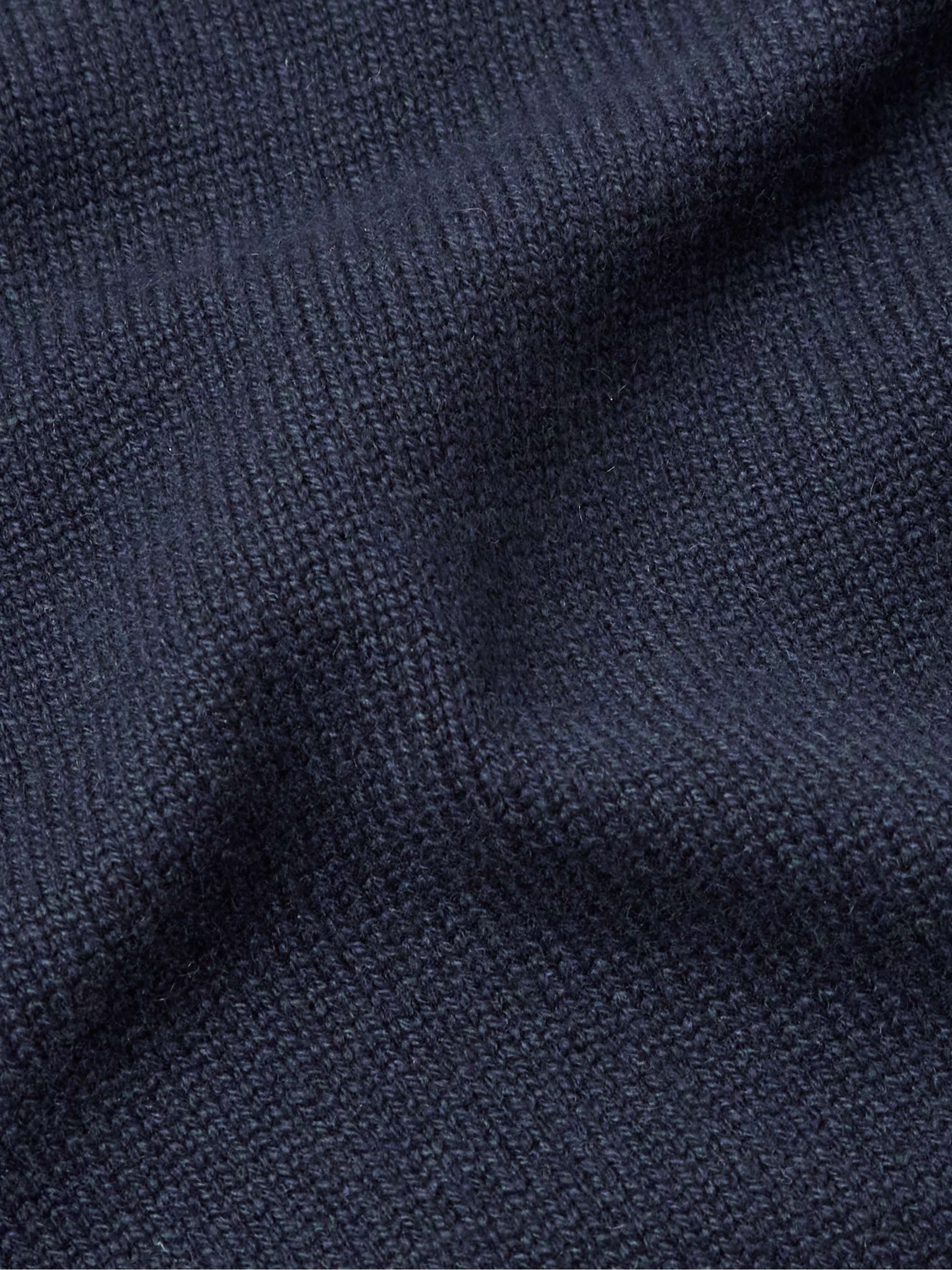 LORO PIANA City Birdseye Baby Cashmere Sweater