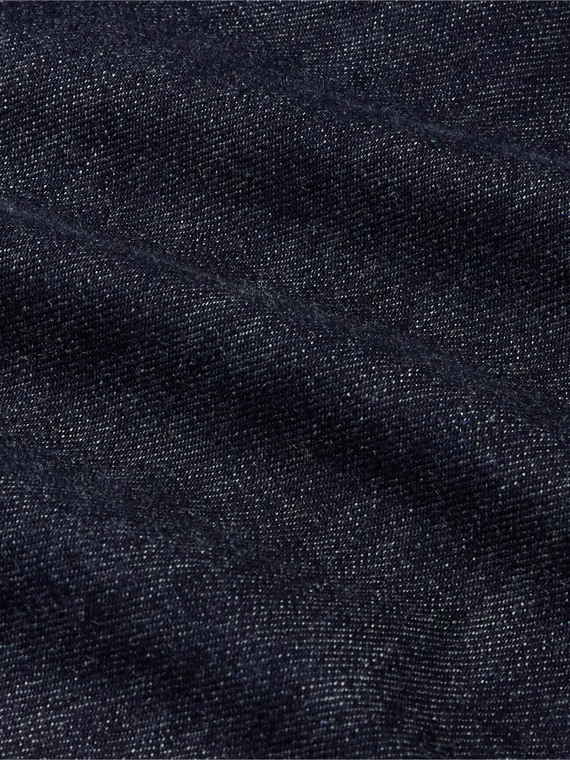 Shop Loro Piana Cotton And Cashmere-blend Denim Jacket In Blue