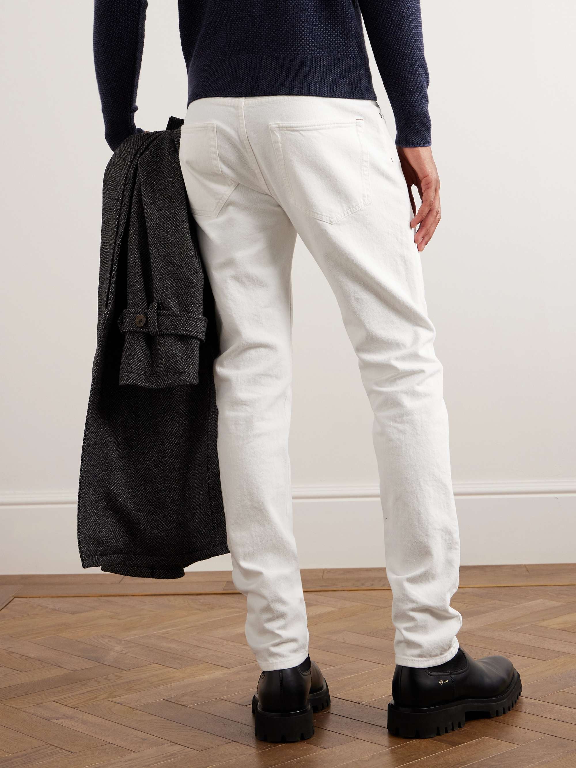 LORO PIANA New York Straight-Leg Jeans