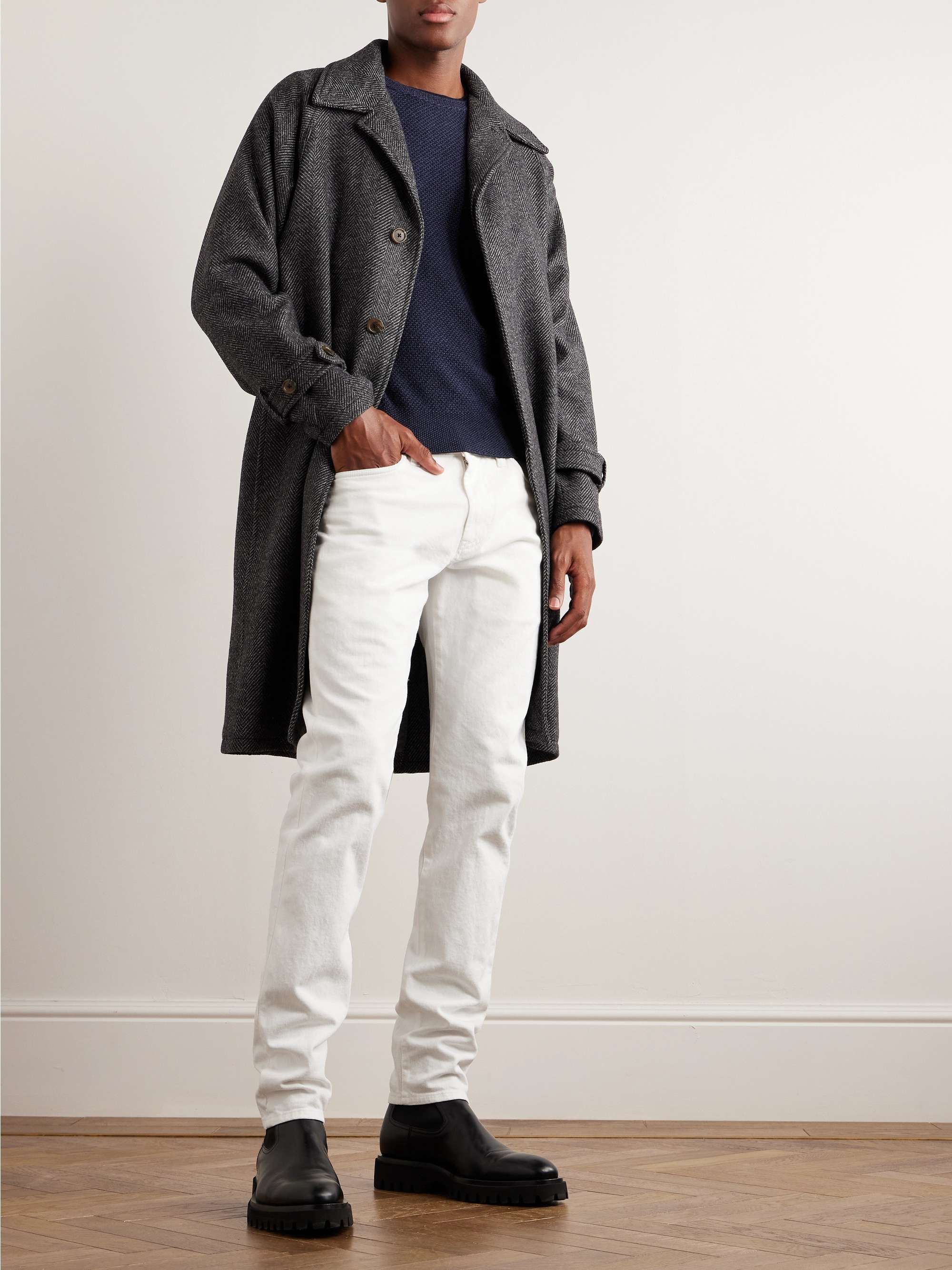 LORO PIANA New York Straight-Leg Jeans