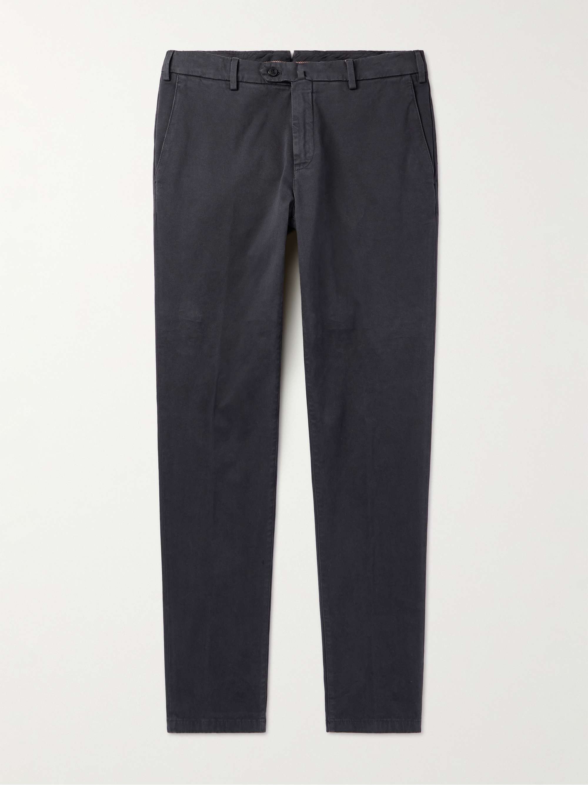 LORO PIANA Straight-Leg Cotton-Blend Twill Chinos for Men | MR PORTER