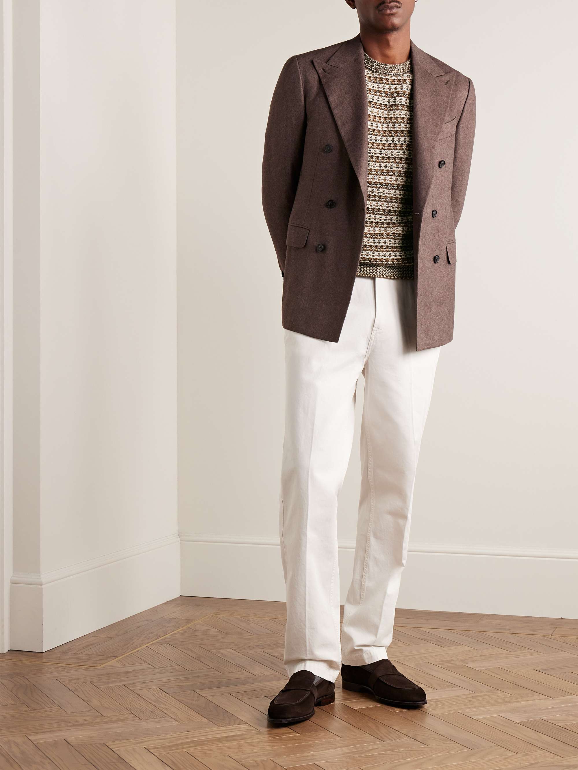 LORO PIANA Mancora Slim-Fit Cashmere Sweater for Men | MR PORTER