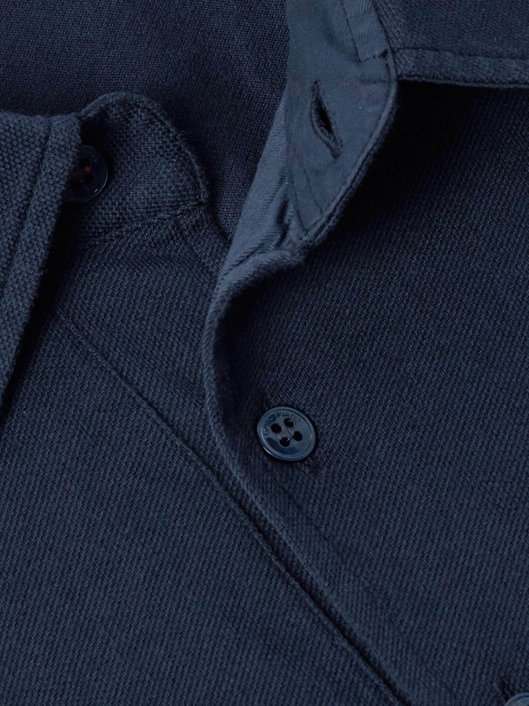 LORO PIANA Cotton-Piqué Polo Shirt