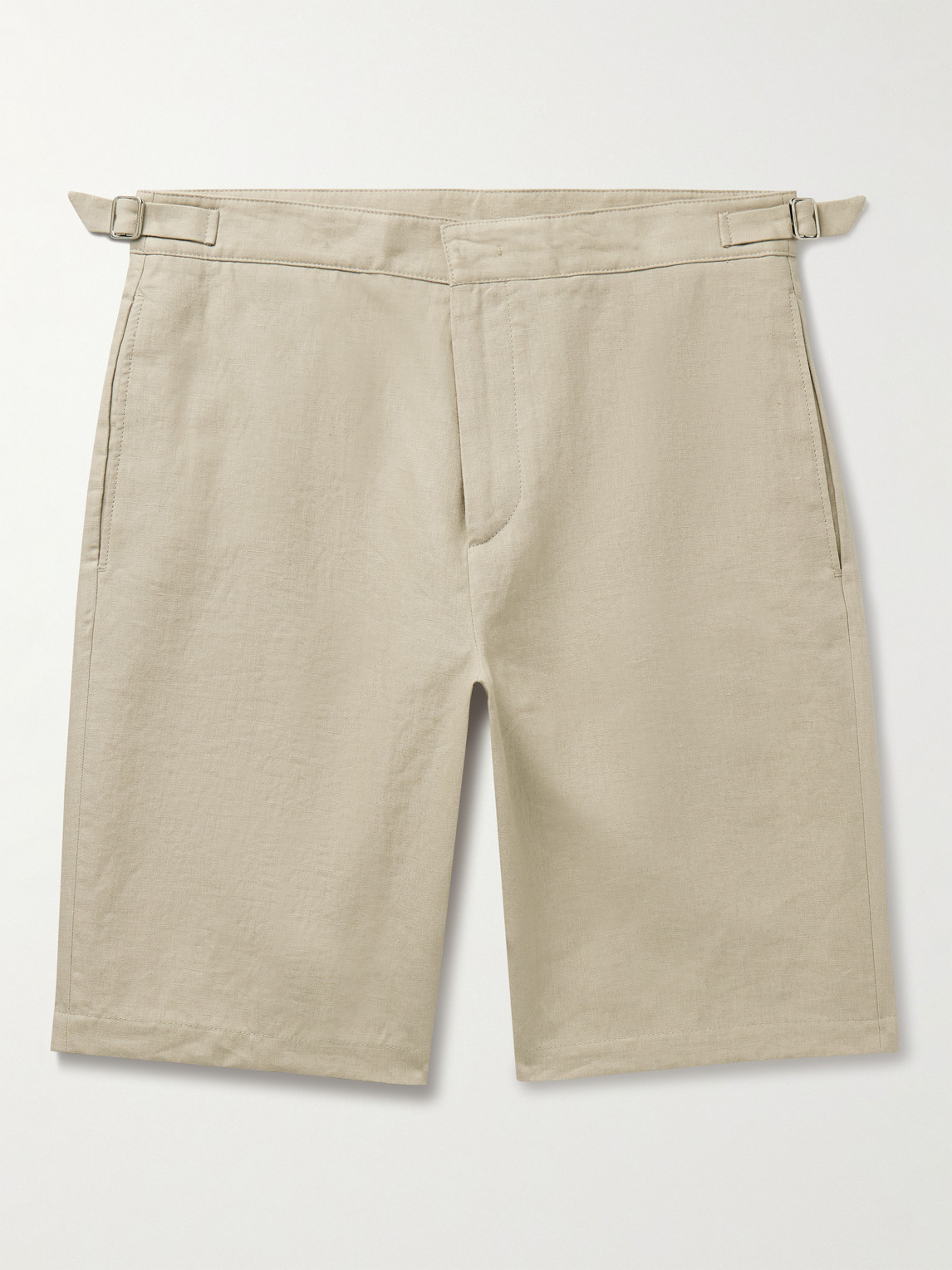 Loro Piana Majuro Straight-Leg Linen Bermuda Shorts - Men
