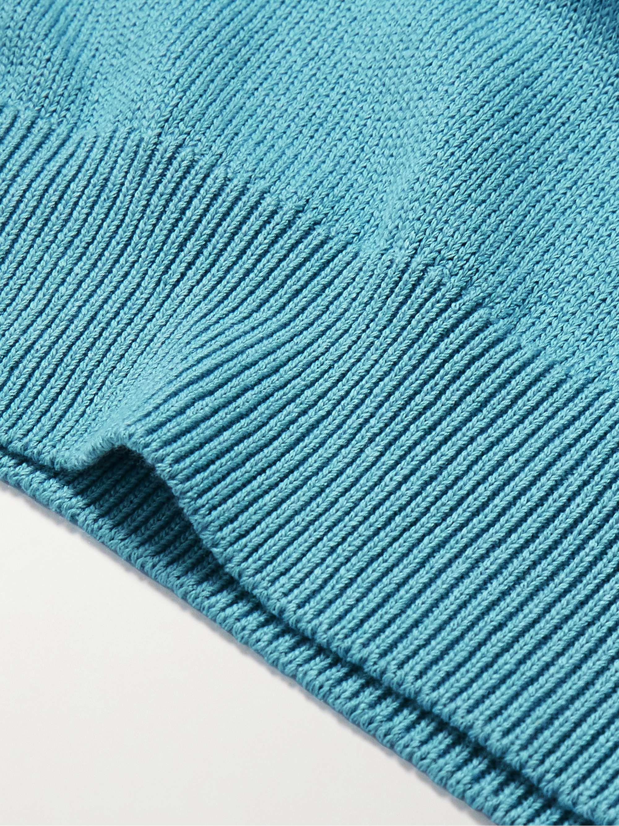 LORO PIANA Cotton and Silk-Blend Sweater