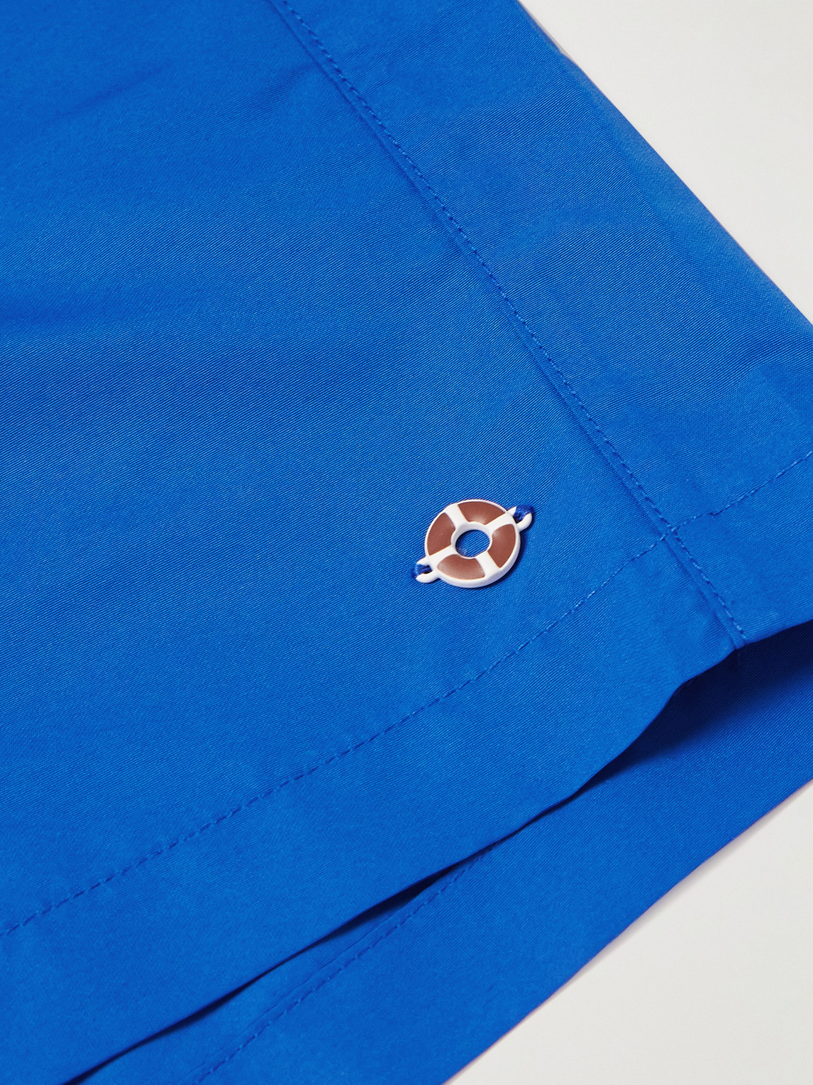Loro Piana Straight-leg Mid-length Swim Shorts In Blue