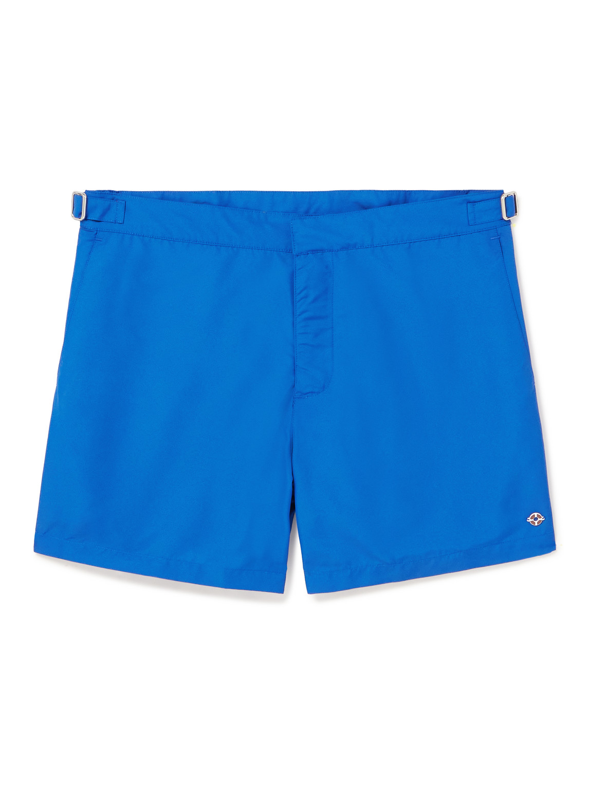 Loro Piana Straight-leg Mid-length Swim Shorts In Blue