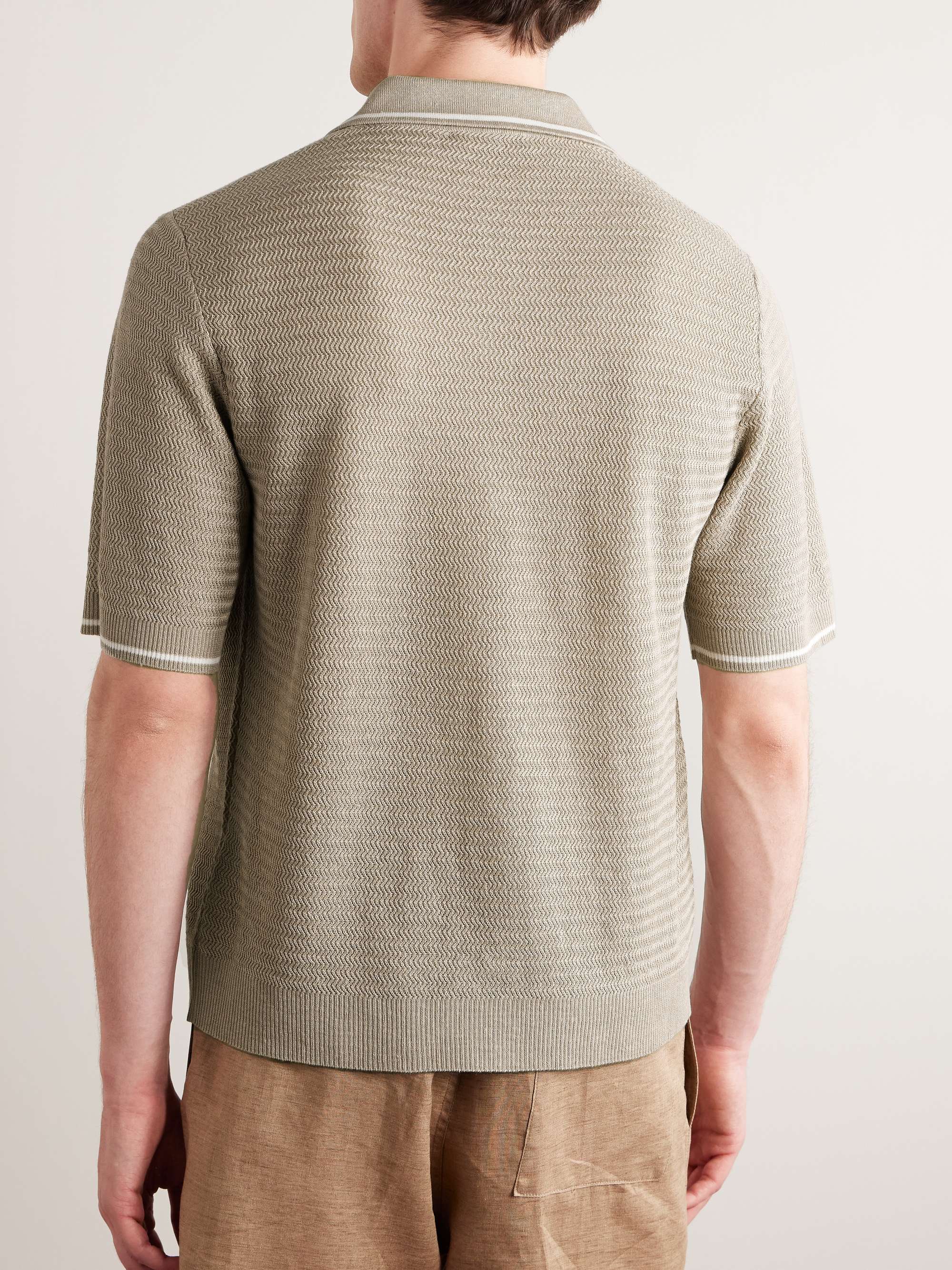 LORO PIANA Bora Bora Linen Shirt