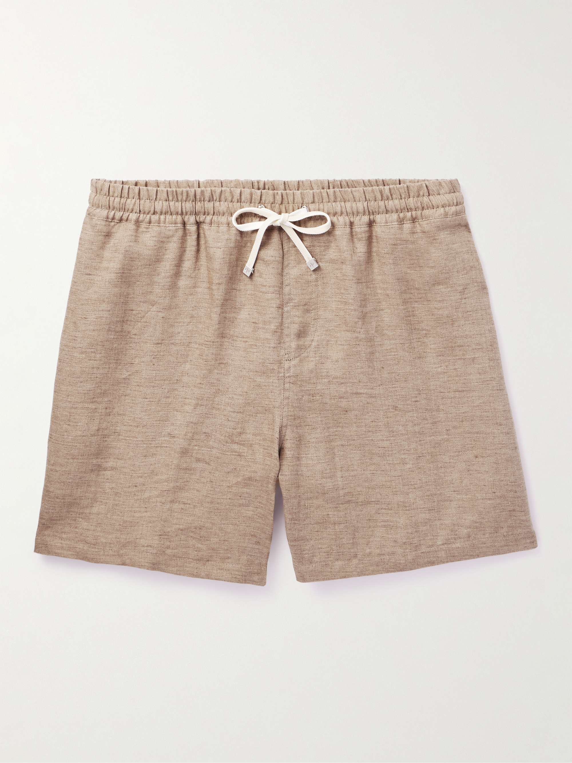 LORO PIANA Arizona Straight-Leg Linen Drawstring Bermuda Shorts for Men |  MR PORTER