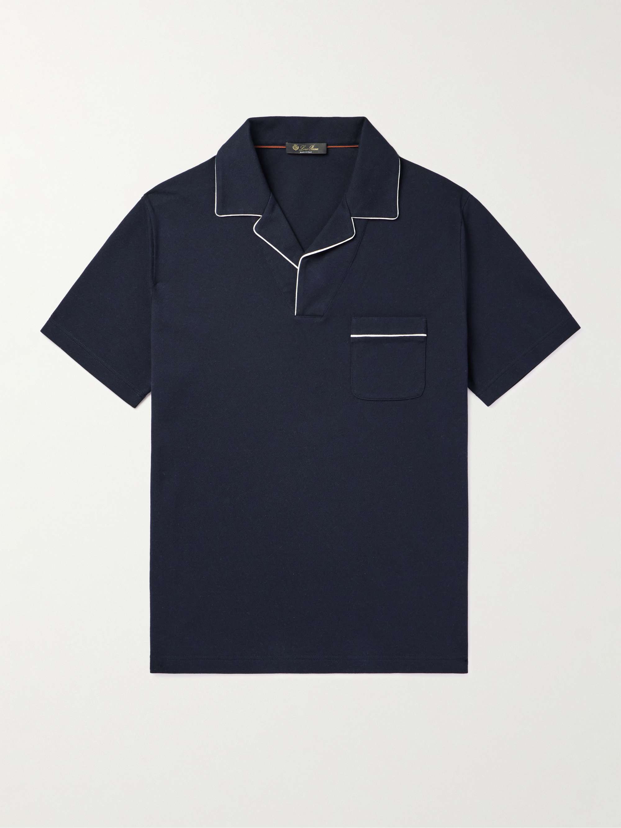 Cotton-Piqué Polo Shirt