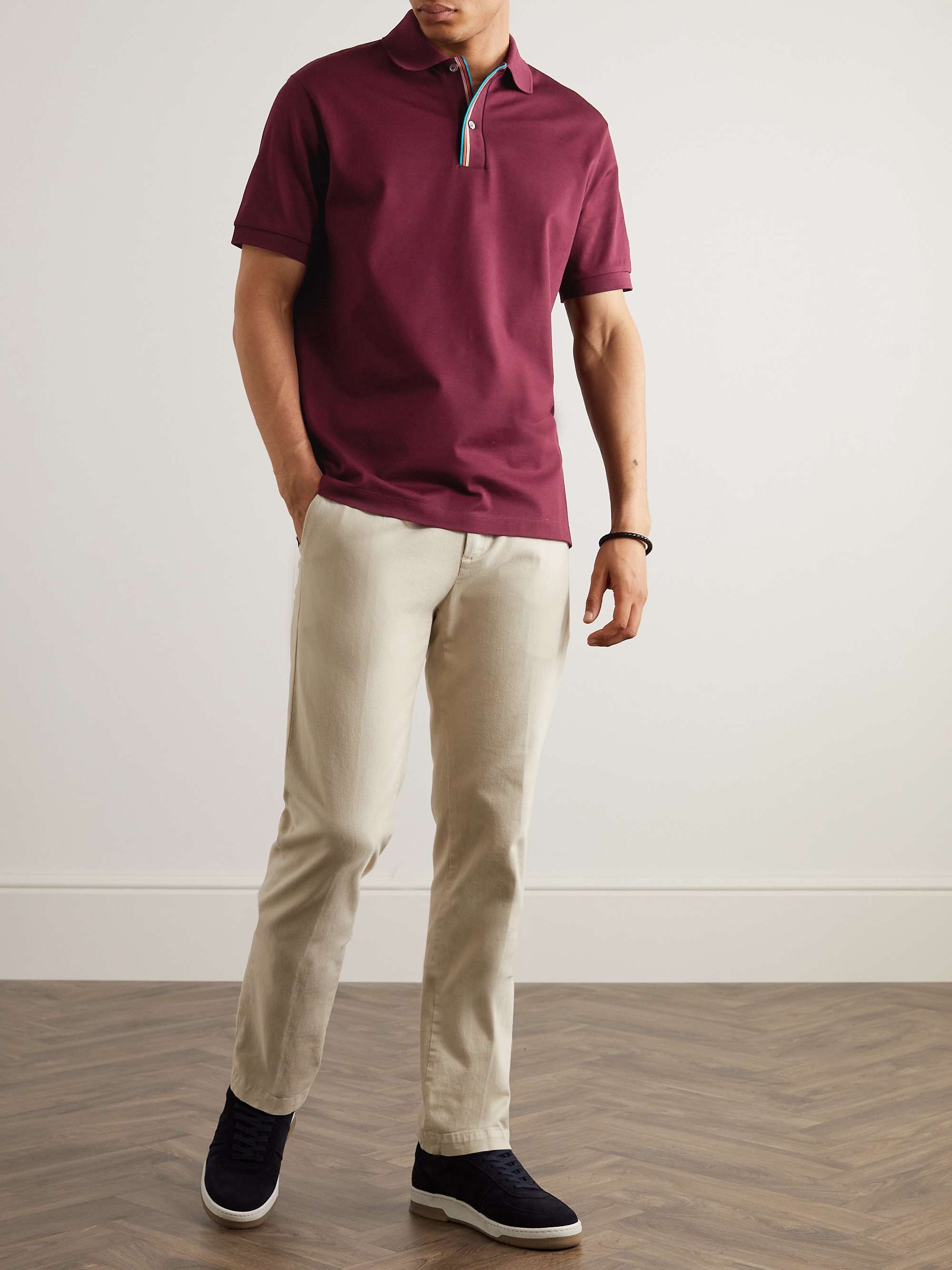 paul smith happy polo shirt