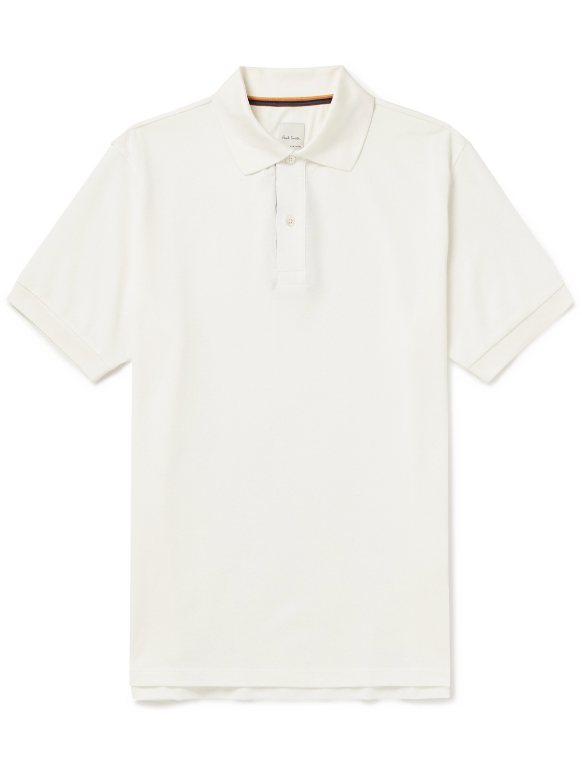 PAUL SMITH COTTON-PIQUÉ POLO SHIRT