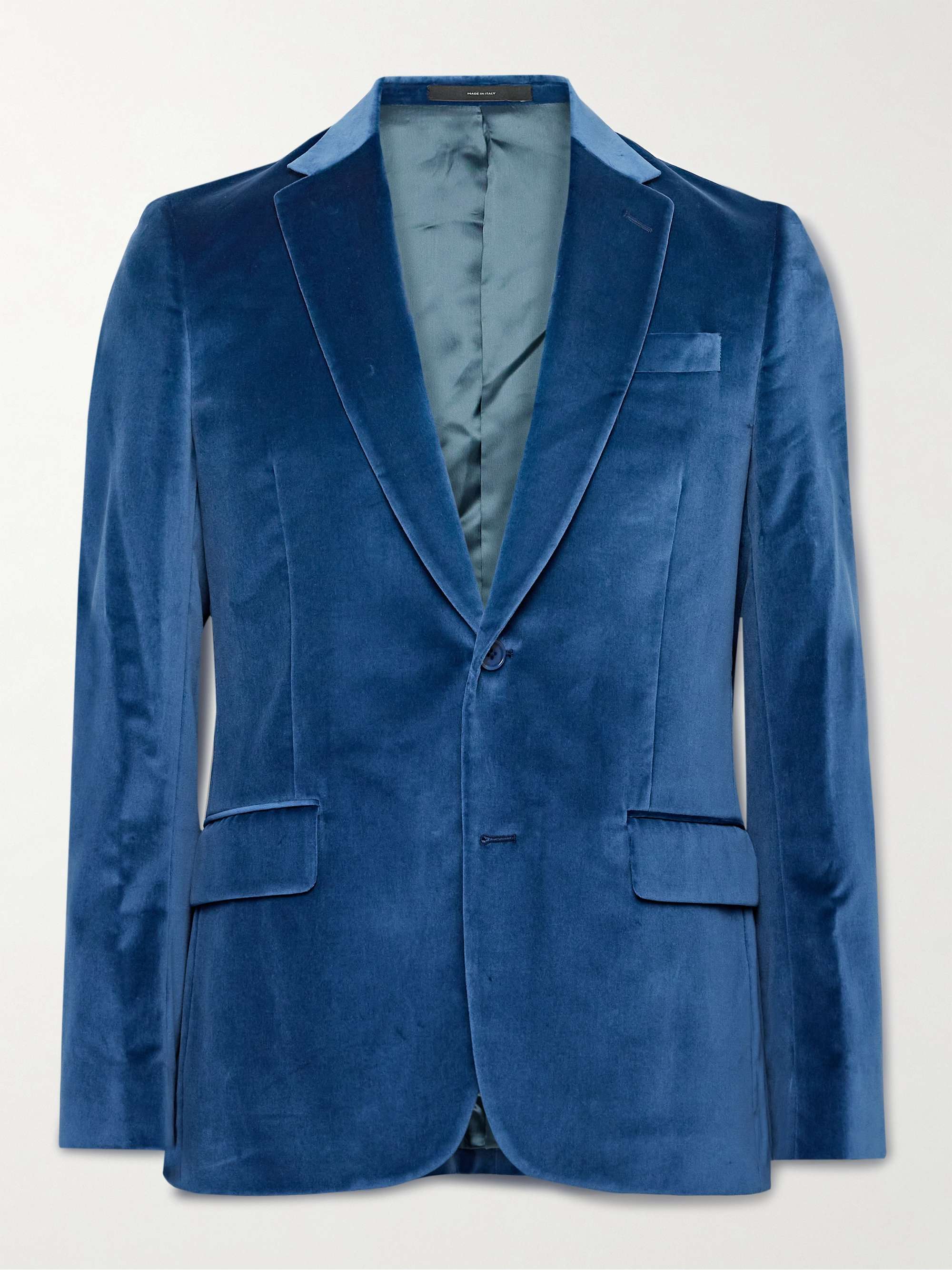 PAUL SMITH Slim-Fit Cotton-Velvet Tuxedo Jacket for Men | MR PORTER