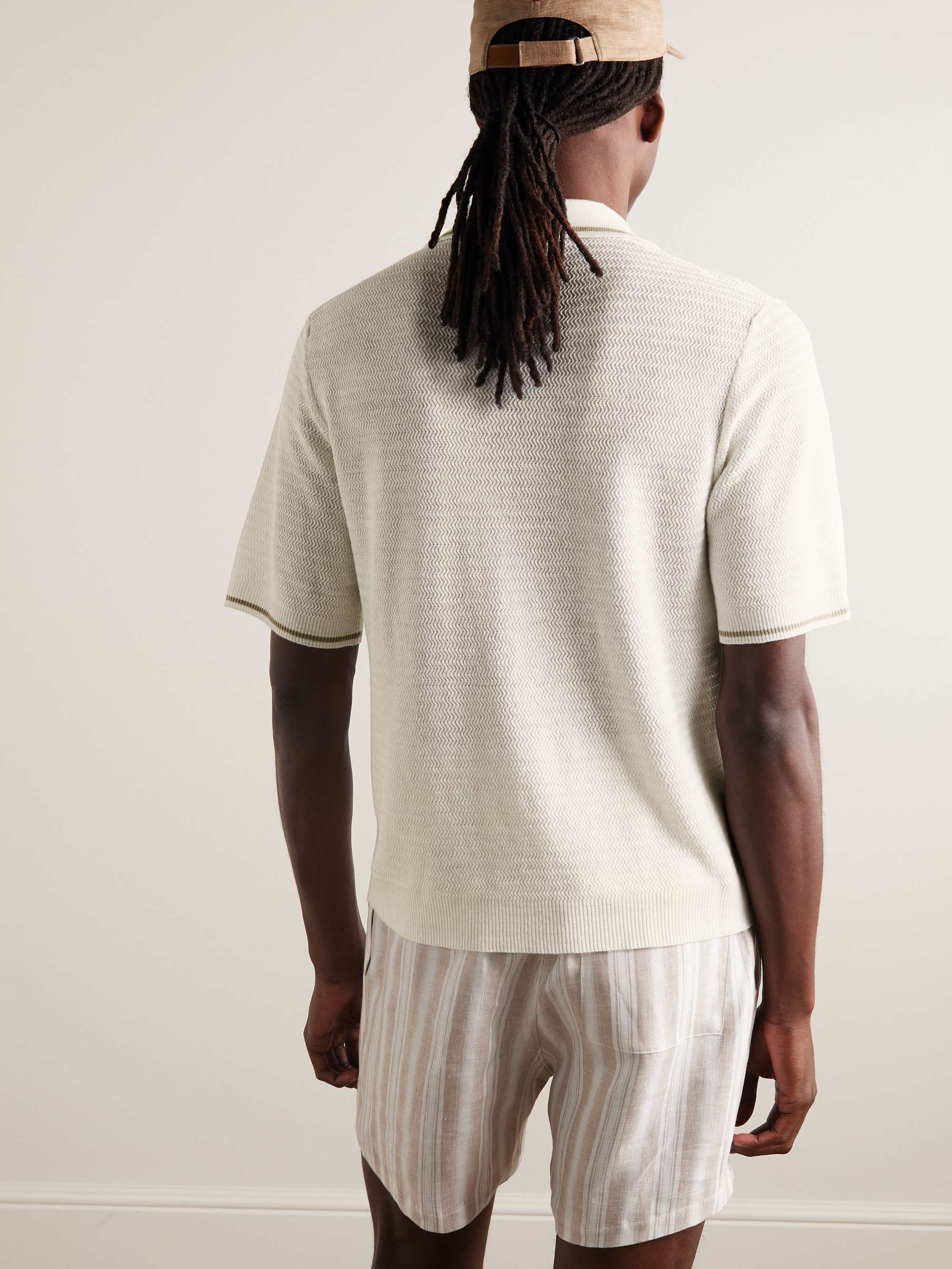 LORO PIANA Bora Bora Linen Shirt