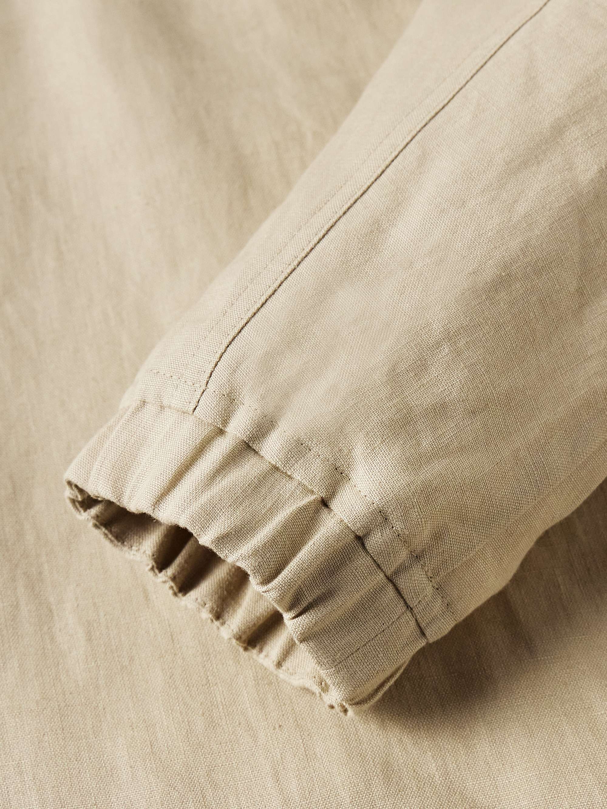 LORO PIANA Linen Half-Zip Jacket