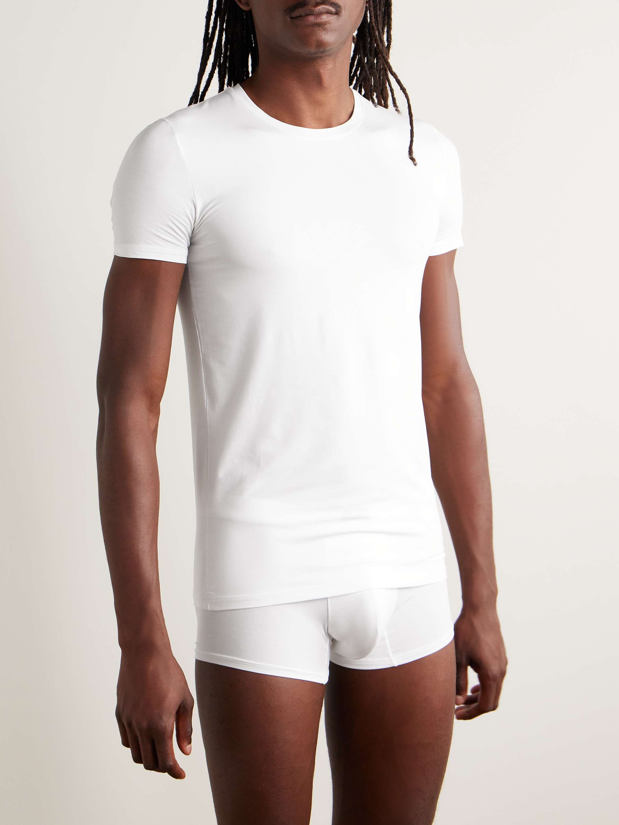 ZEGNA Stretch-Modal T-Shirt for Men | MR PORTER