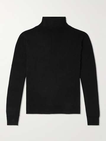 Mens ribbed mock turtleneck on sale