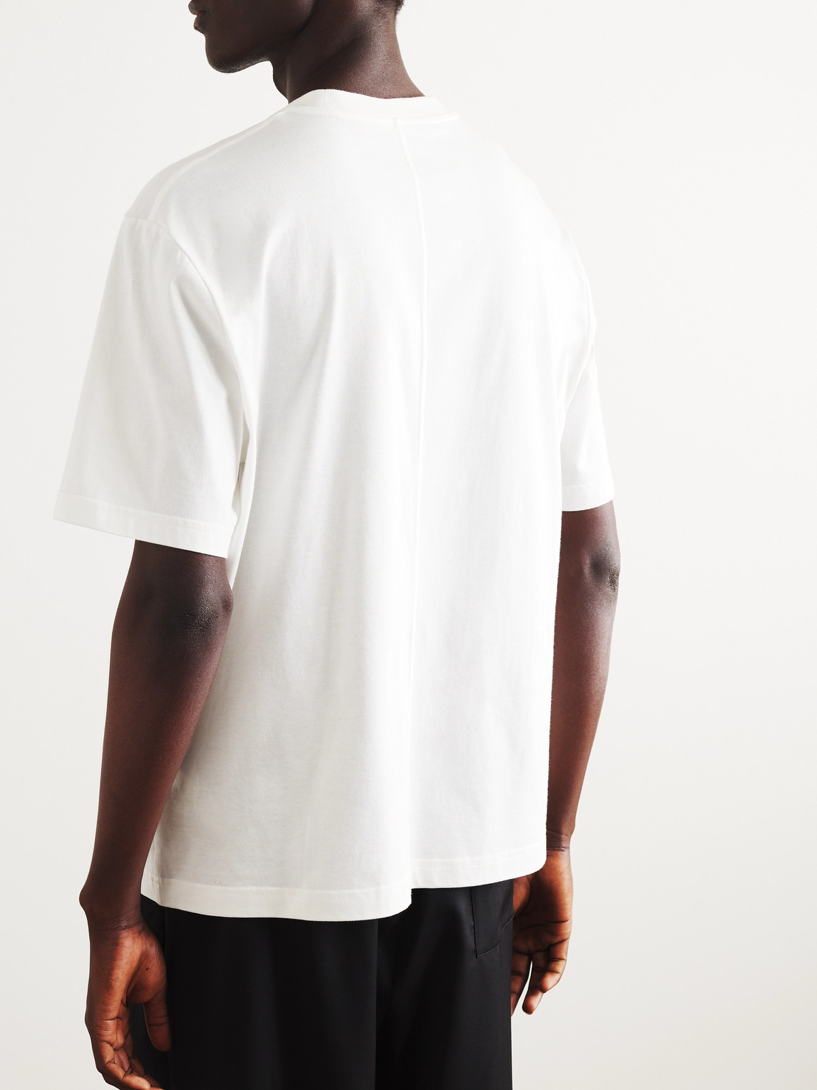 Shop The Row Errigal Cotton-jersey T-shirt In White