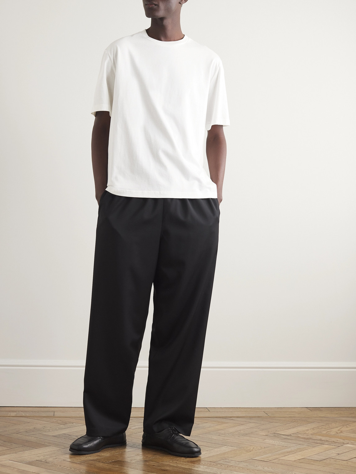 Shop The Row Errigal Cotton-jersey T-shirt In White