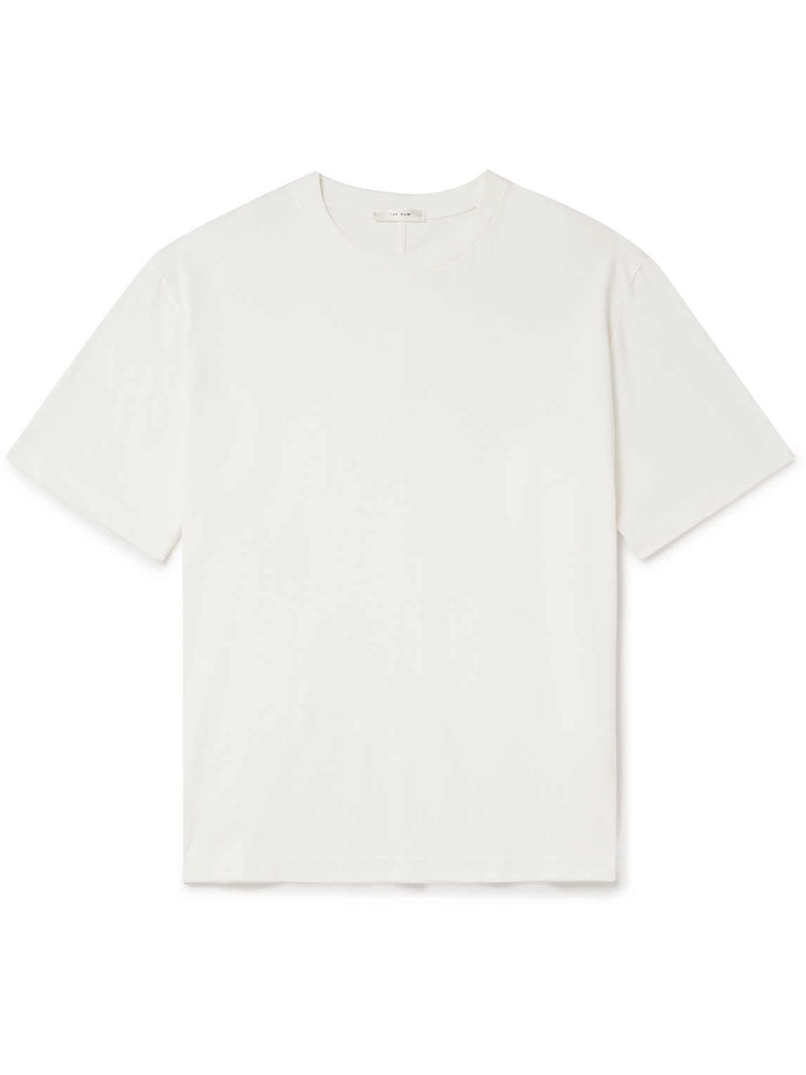 The Row Errigal Cotton-jersey T-shirt In White