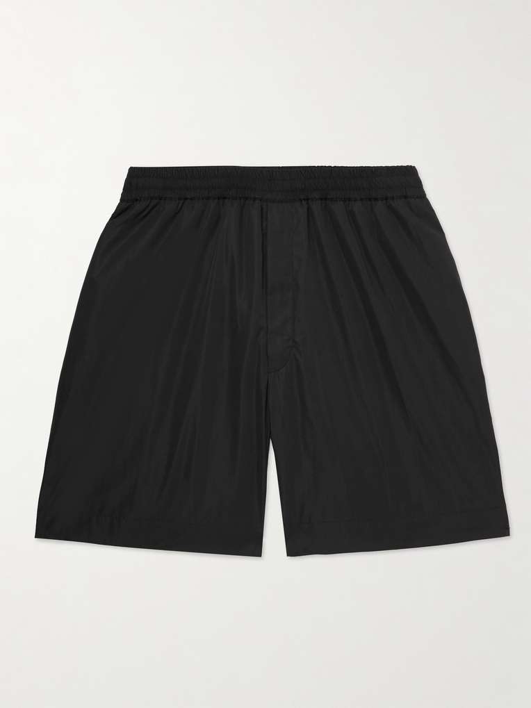 The Row — Wide-Leg Gerhardt Shell Shorts