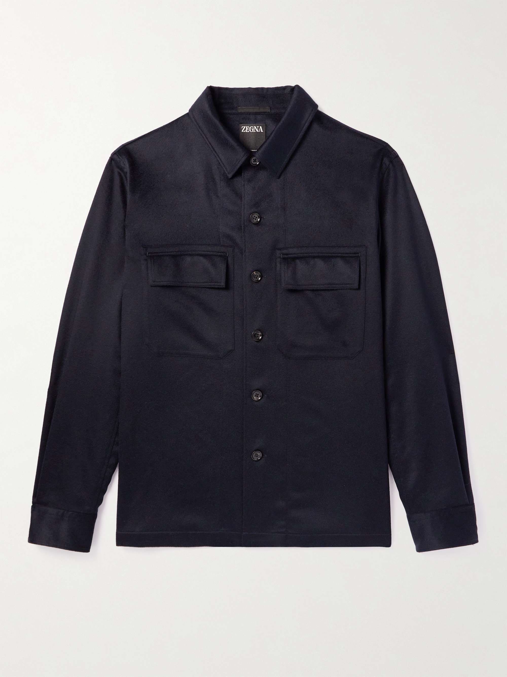 ZEGNA Oasi Cashmere Overshirt for Men | MR PORTER