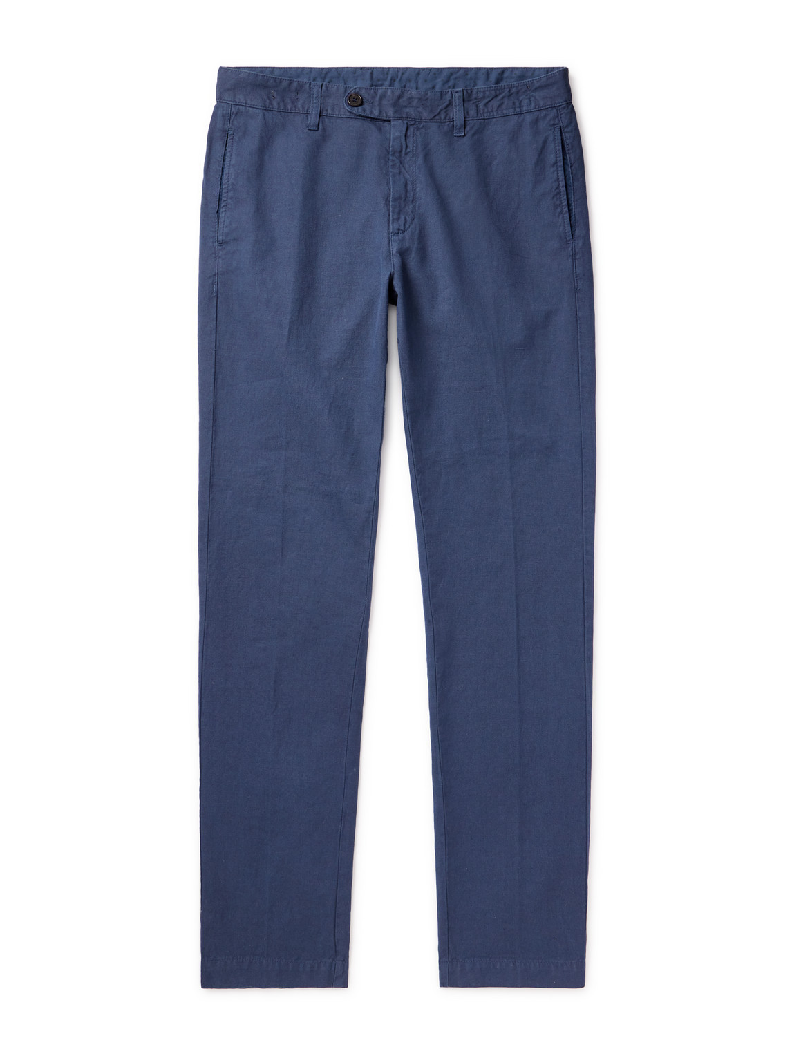 Winch2 Straight-Leg Cotton and Linen-Blend Trousers