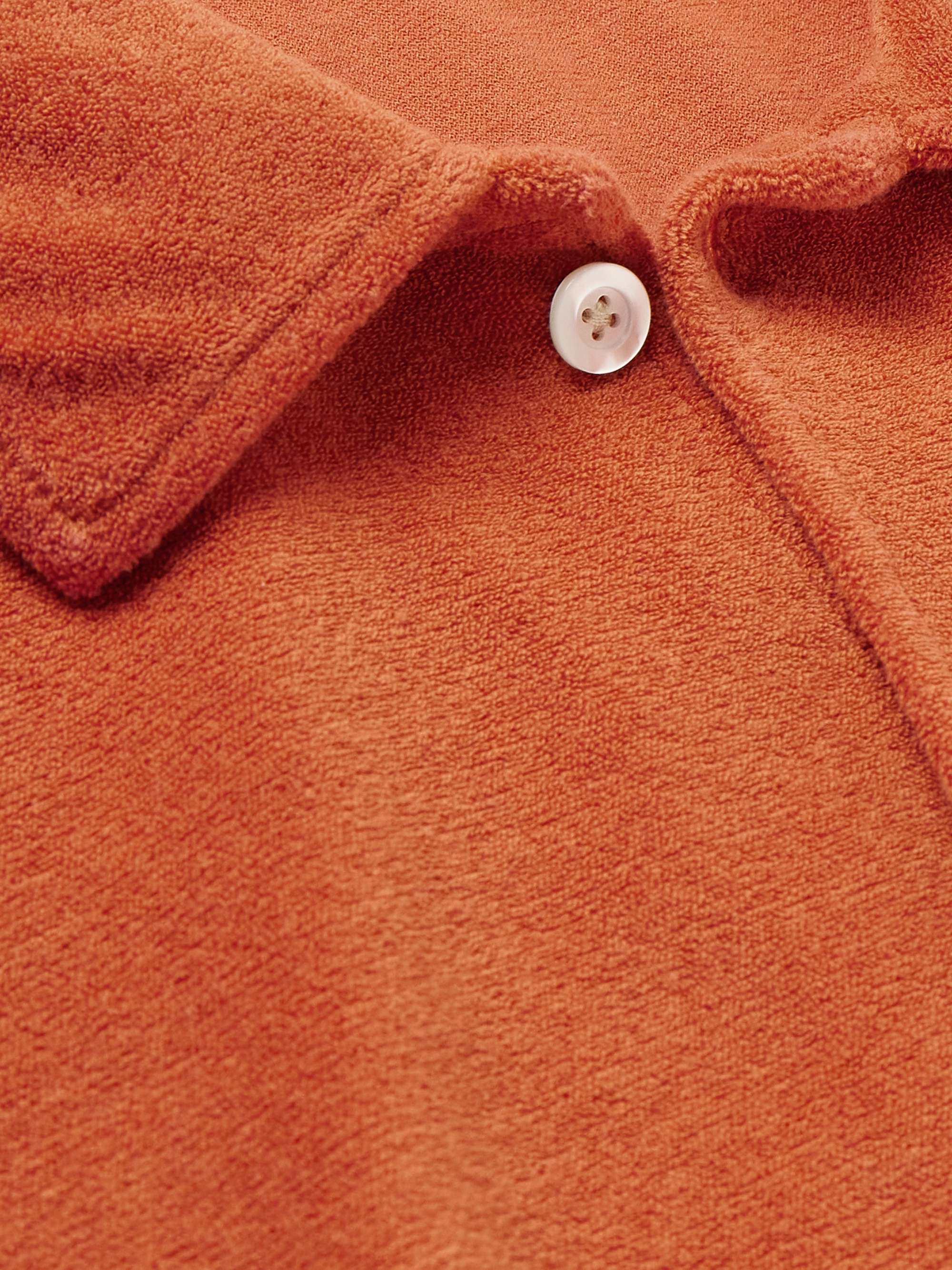 MASSIMO ALBA Cotton-Blend Terry Shirt