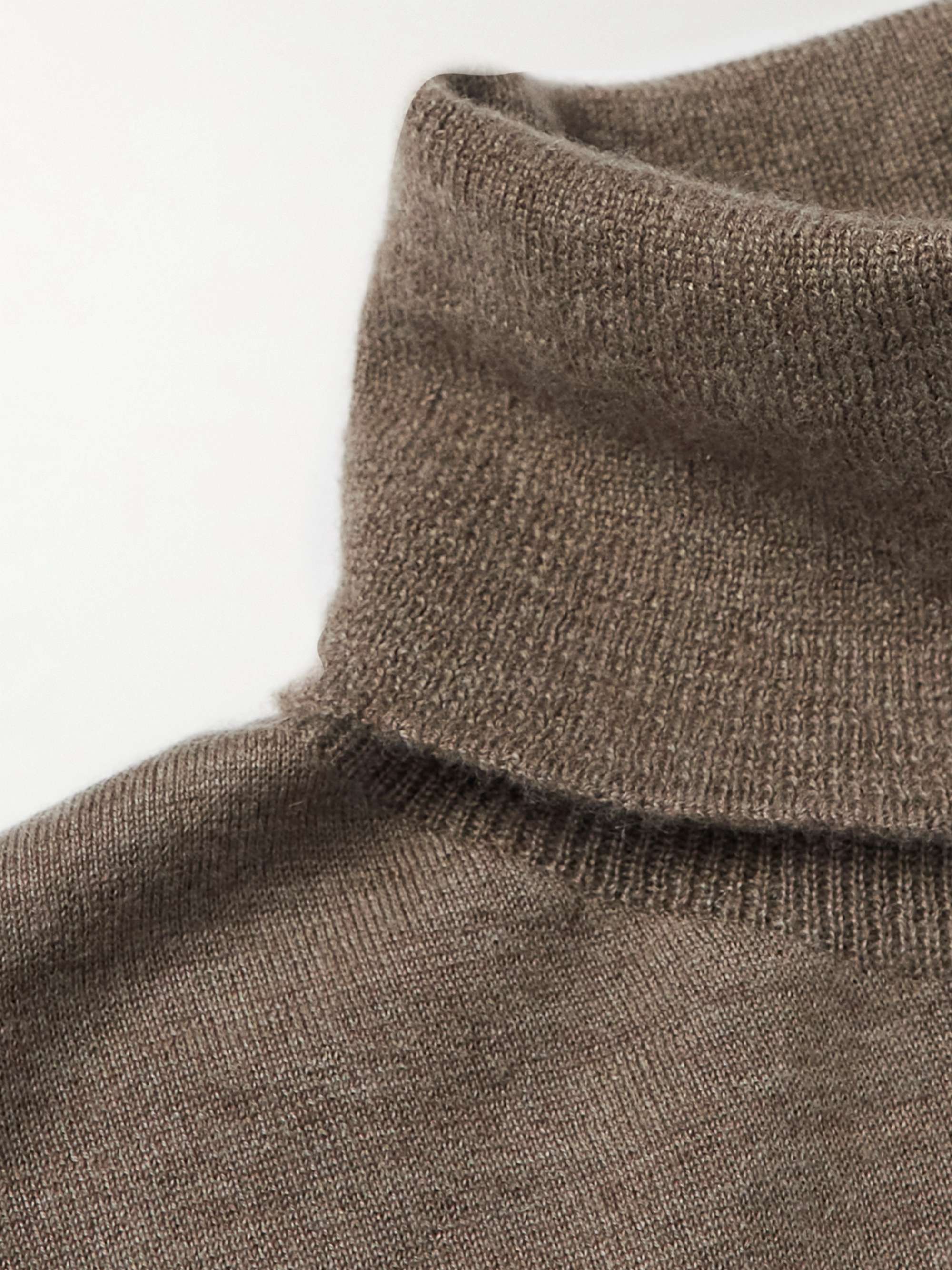 PURDEY Slim-Fit Cashmere Rollneck Sweater