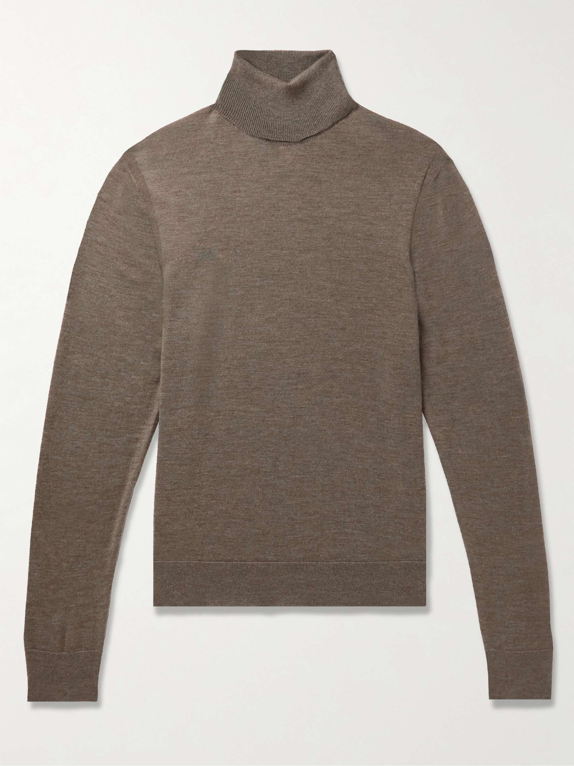 PURDEY Slim-Fit Cashmere Rollneck Sweater