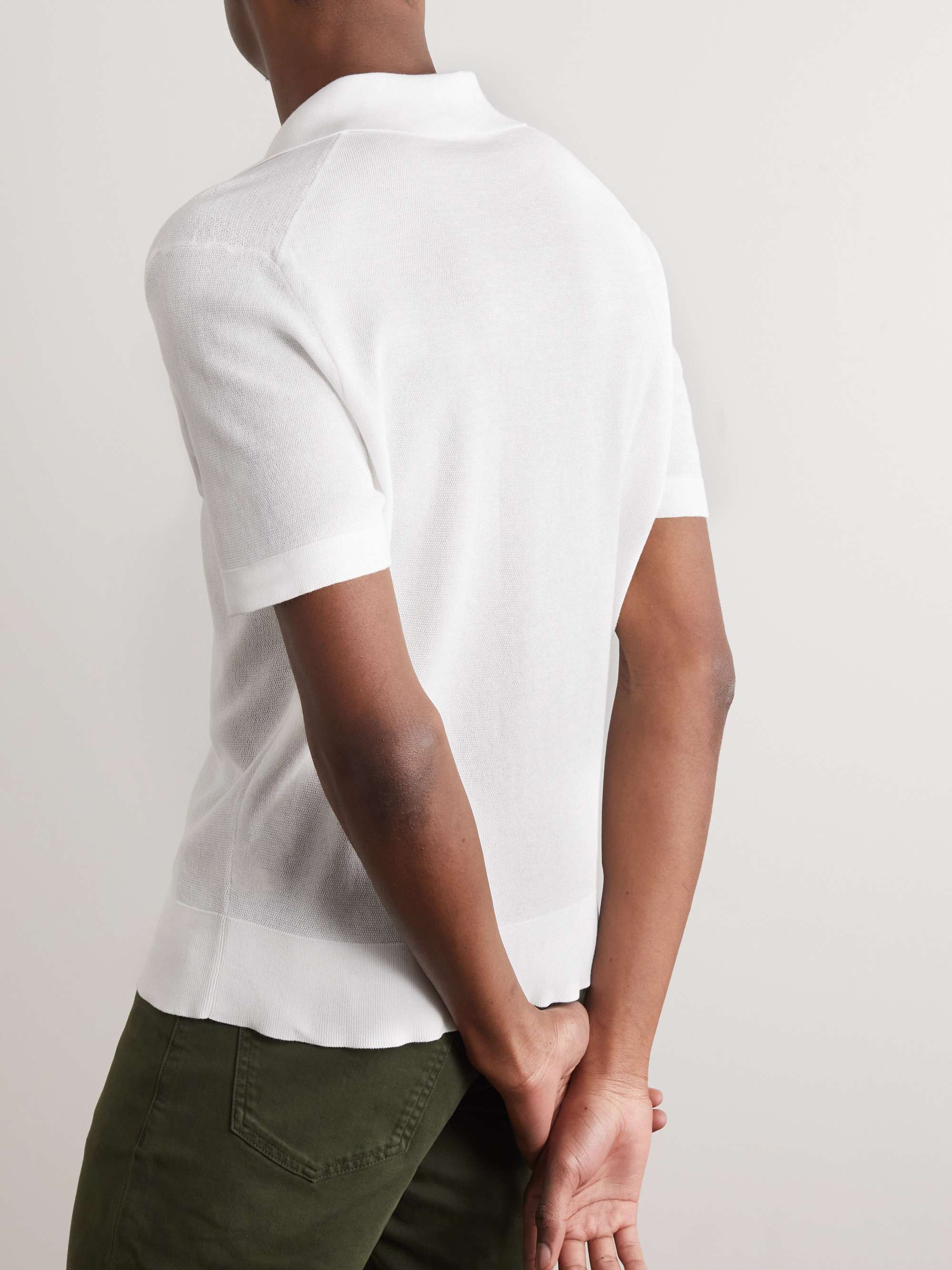 PURDEY Slim-Fit Cotton Polo Shirt