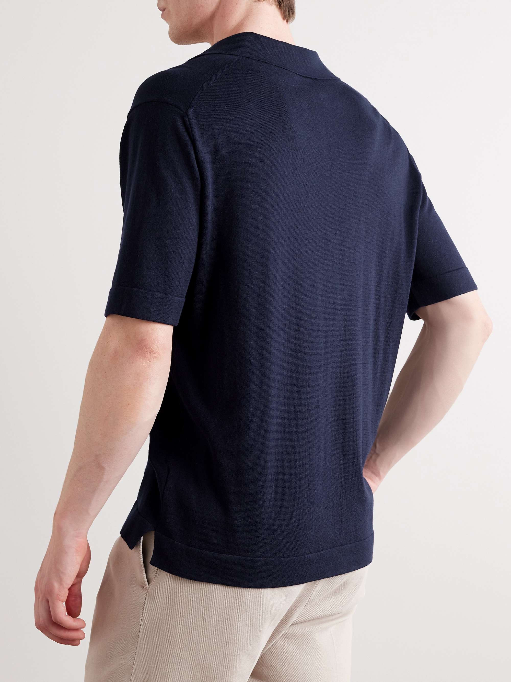 THOM SWEENEY Skipper Cotton Polo Shirt for Men | MR PORTER
