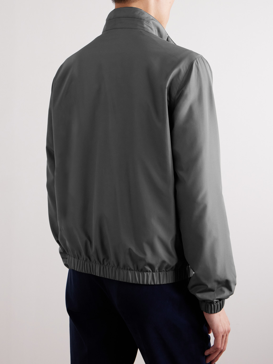  Thom Sweeney - Reversible Shell Bomber Jacket - Men - Gray - L 