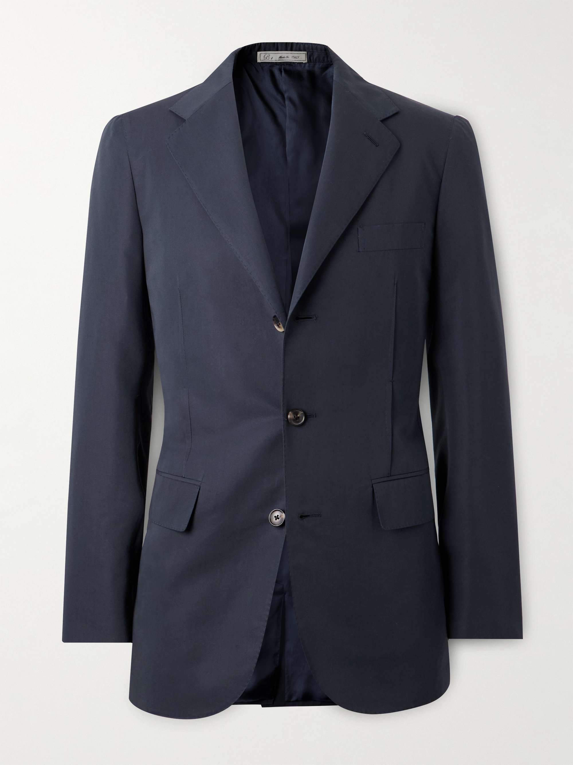 UMIT BENAN B+ Cotton and Silk-Blend Blazer for Men | MR PORTER