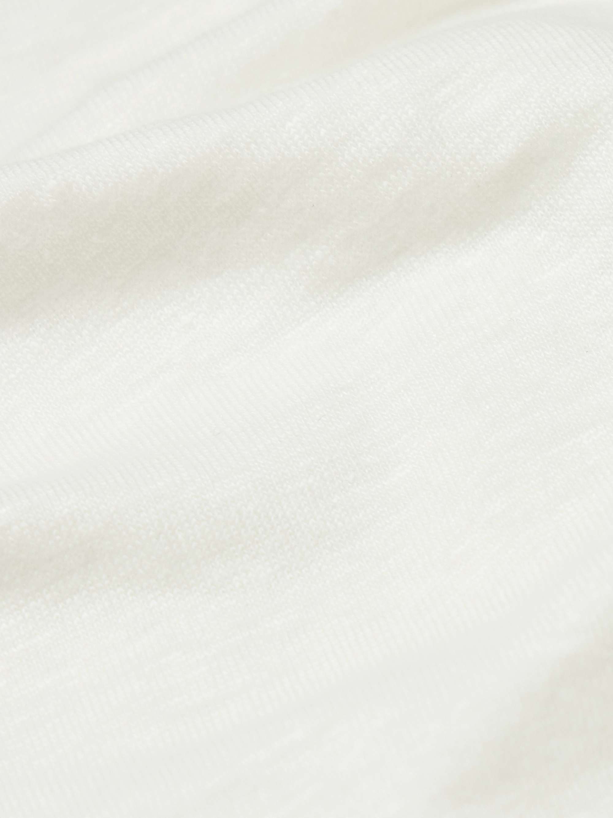 THOM SWEENEY Stretch-Linen T-Shirt