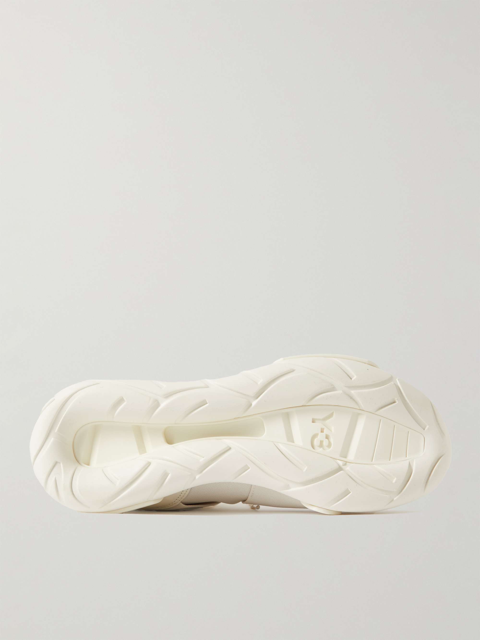 Y-3 Qasa Neoprene, Webbing and Rubber High Top Sneakers