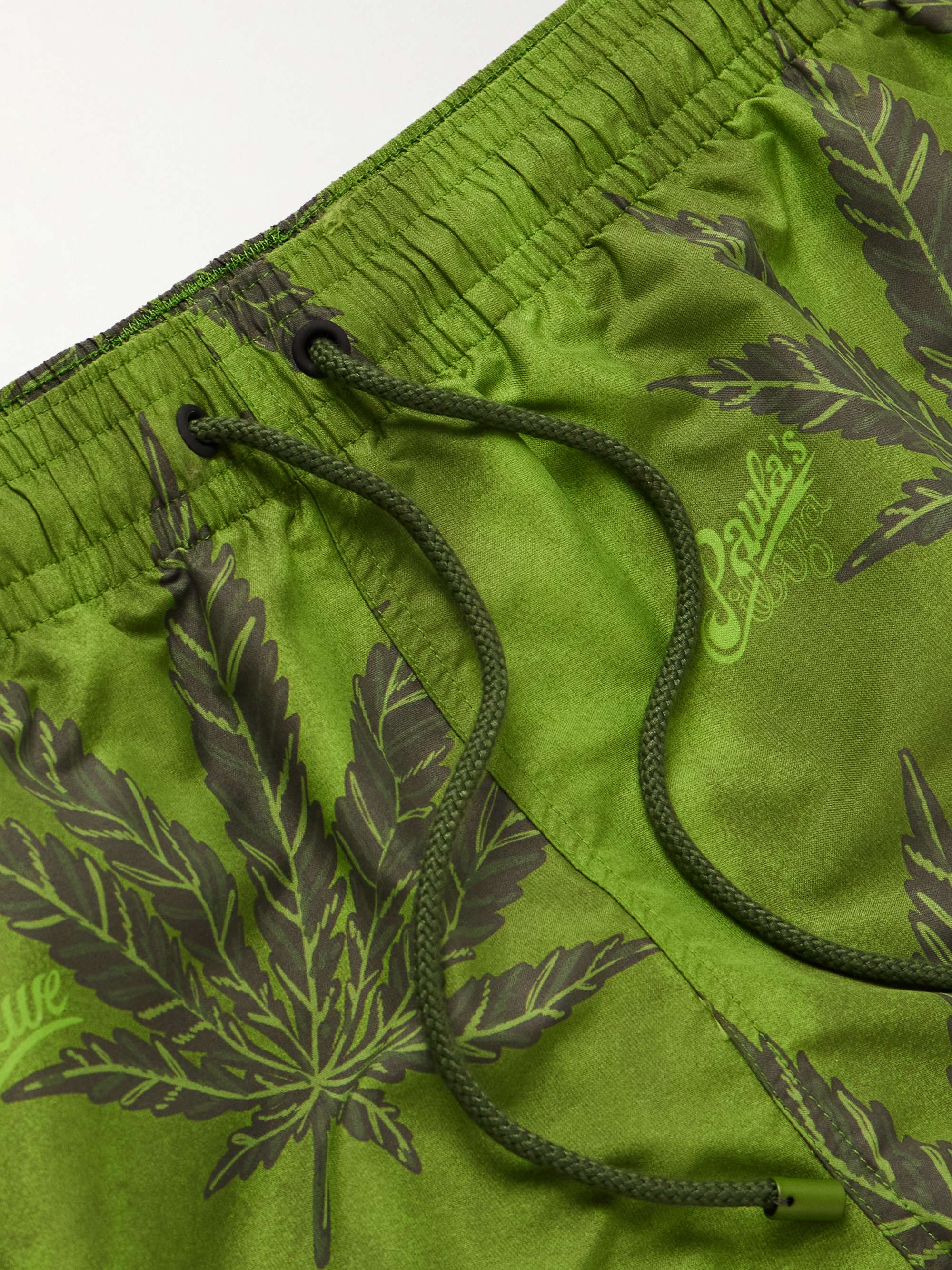 LOEWE + Paula's Ibiza Straight-Leg Mid-Length Printed Swim Shorts