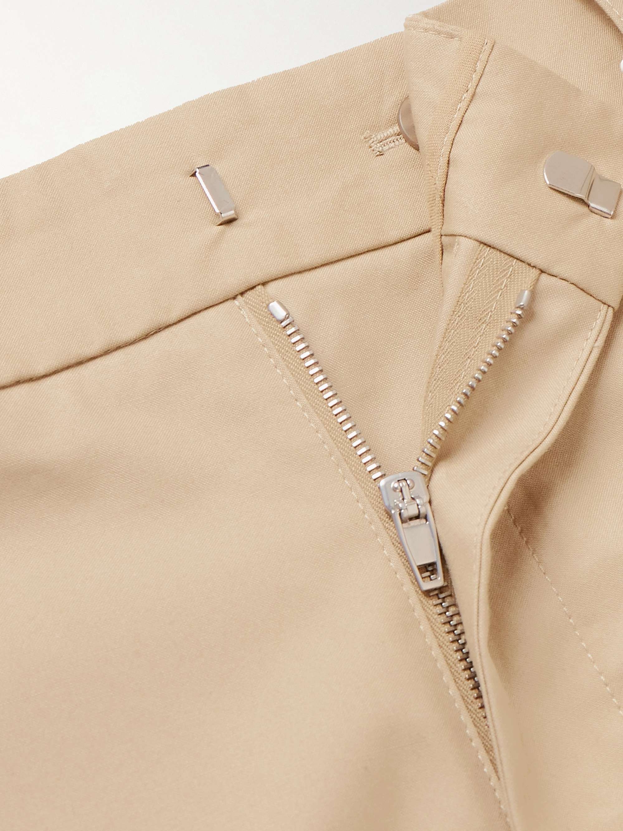 LOEWE + Paula's Ibiza Straight-Leg Cotton-Twill Trousers