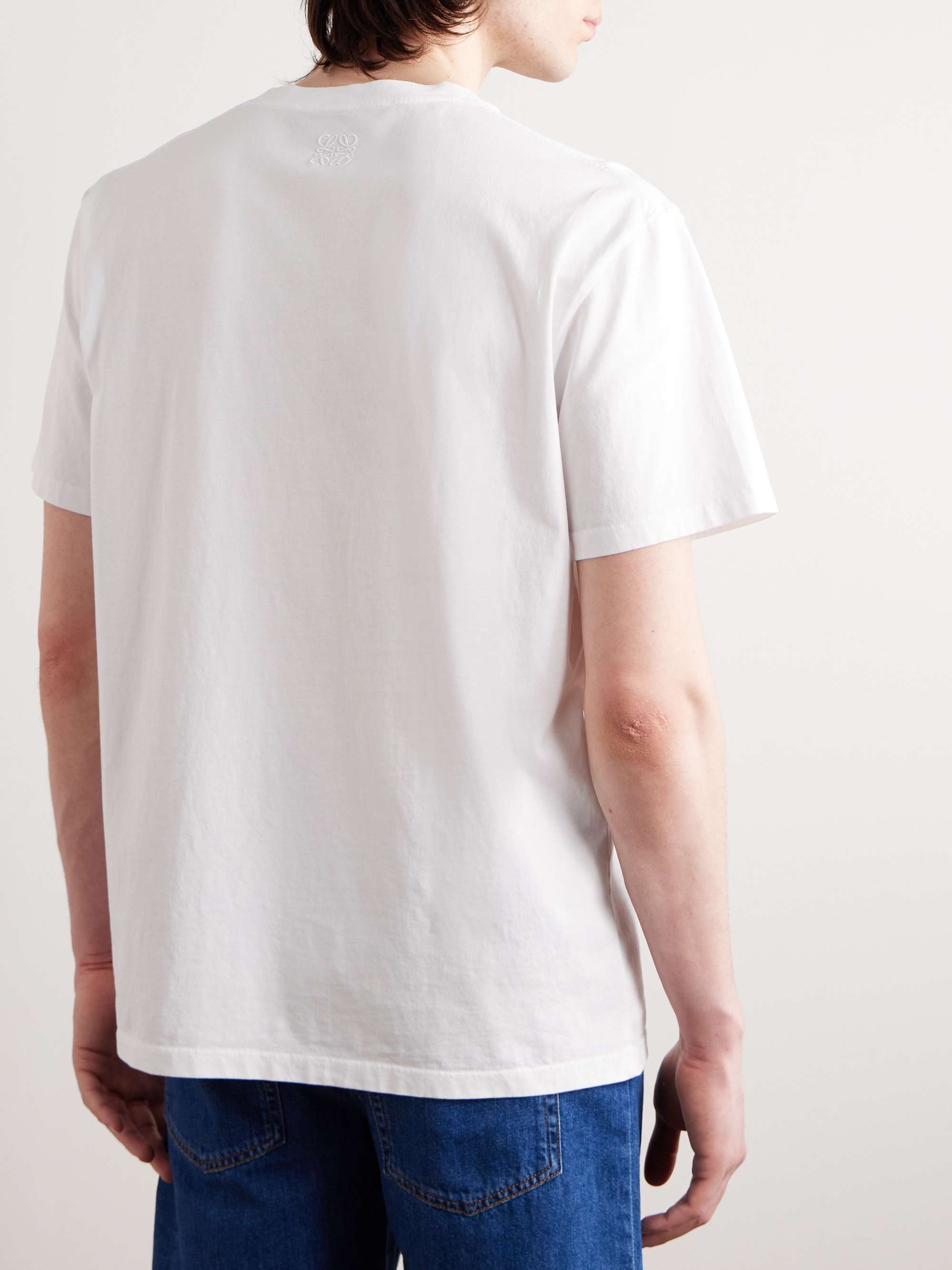 LOEWE + Paula's Ibiza Printed Cotton-Jersey T-Shirt