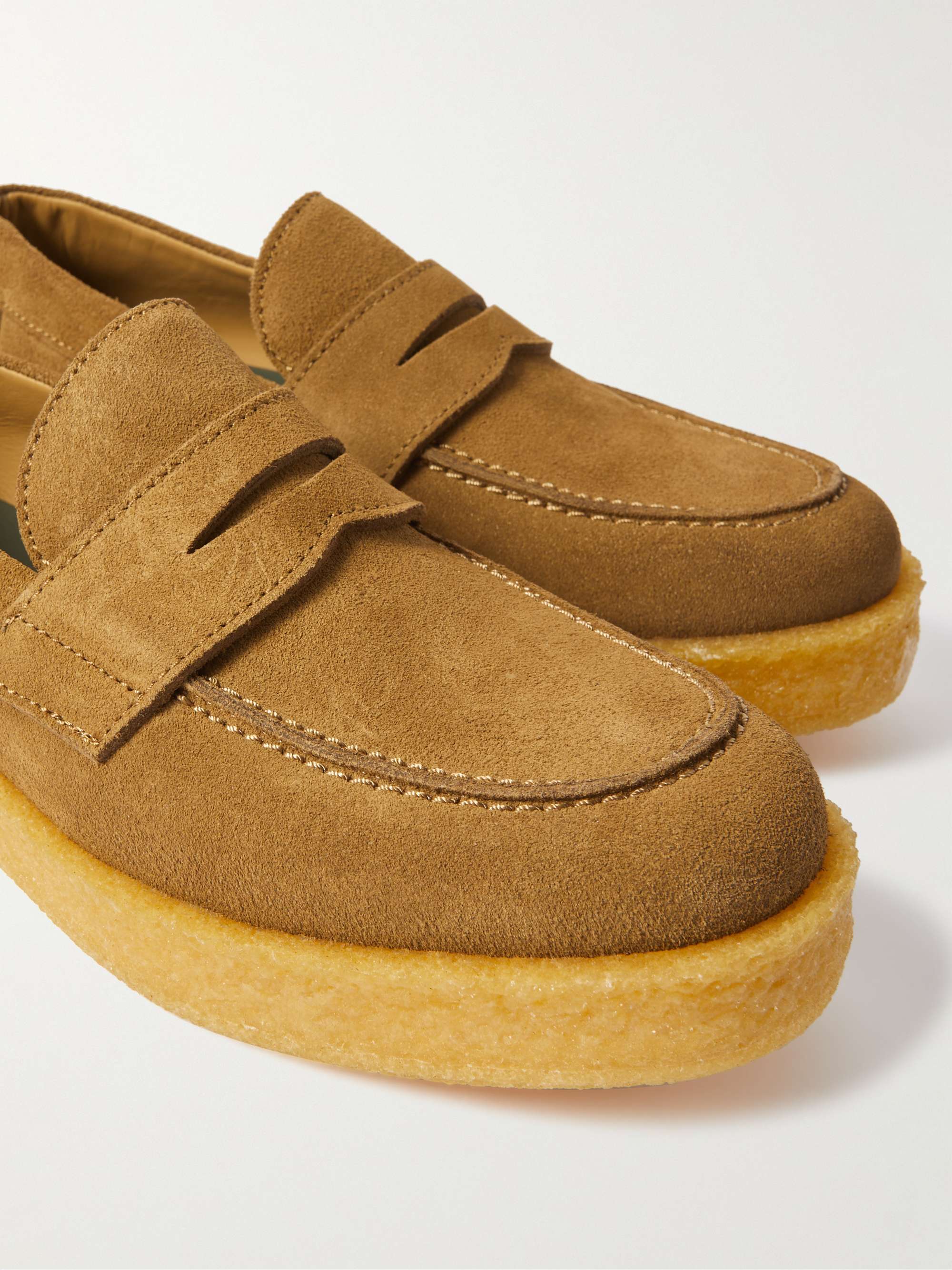 VINNY'S Yardee Creeper Suede Loafers for Men MR PORTER