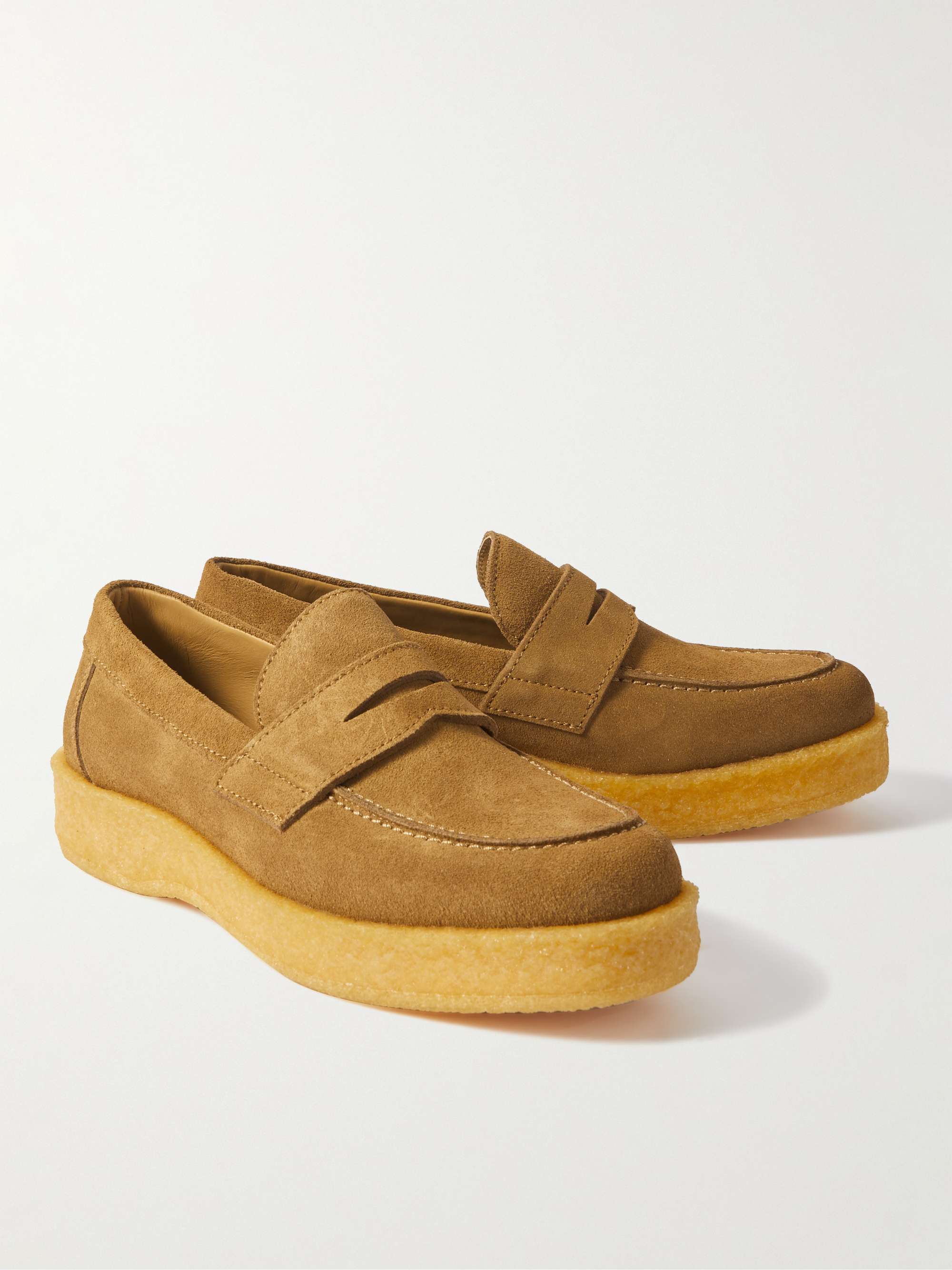 VINNY'S Yardee Creeper Suede Loafers for Men MR PORTER