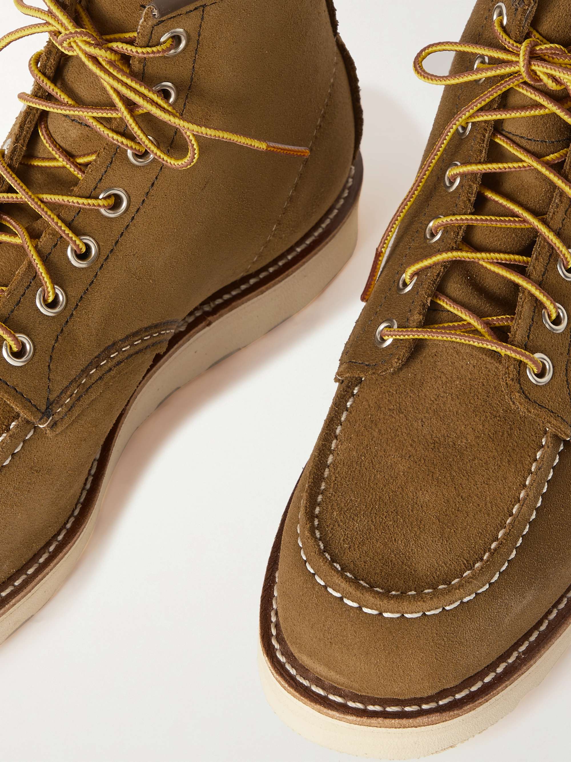 RED WING SHOES 6-Inch Hawthorne Suede Boots for Men