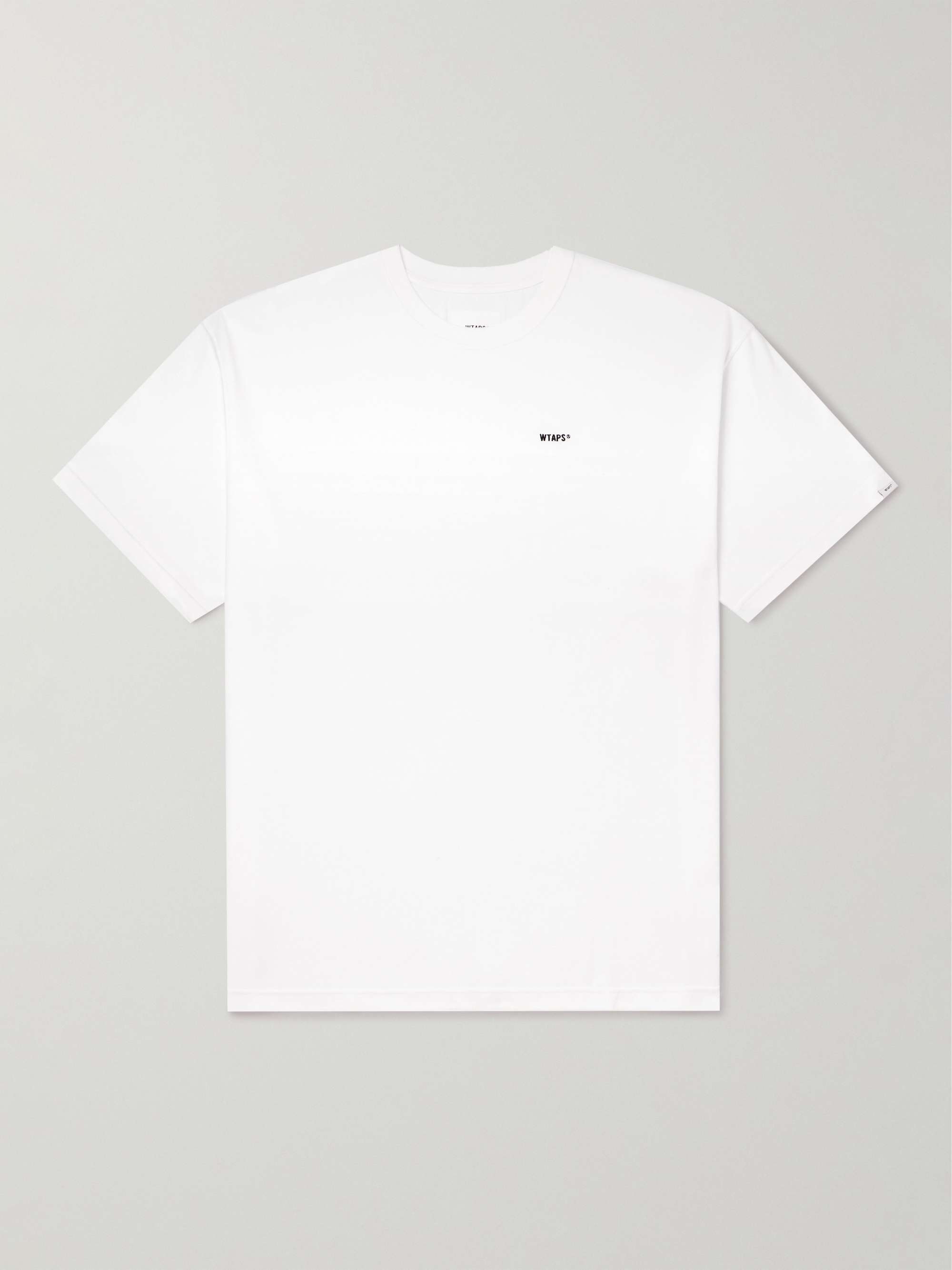 WTAPS® Logo-Embroidered Cotton-Jersey T-Shirt for Men | MR PORTER
