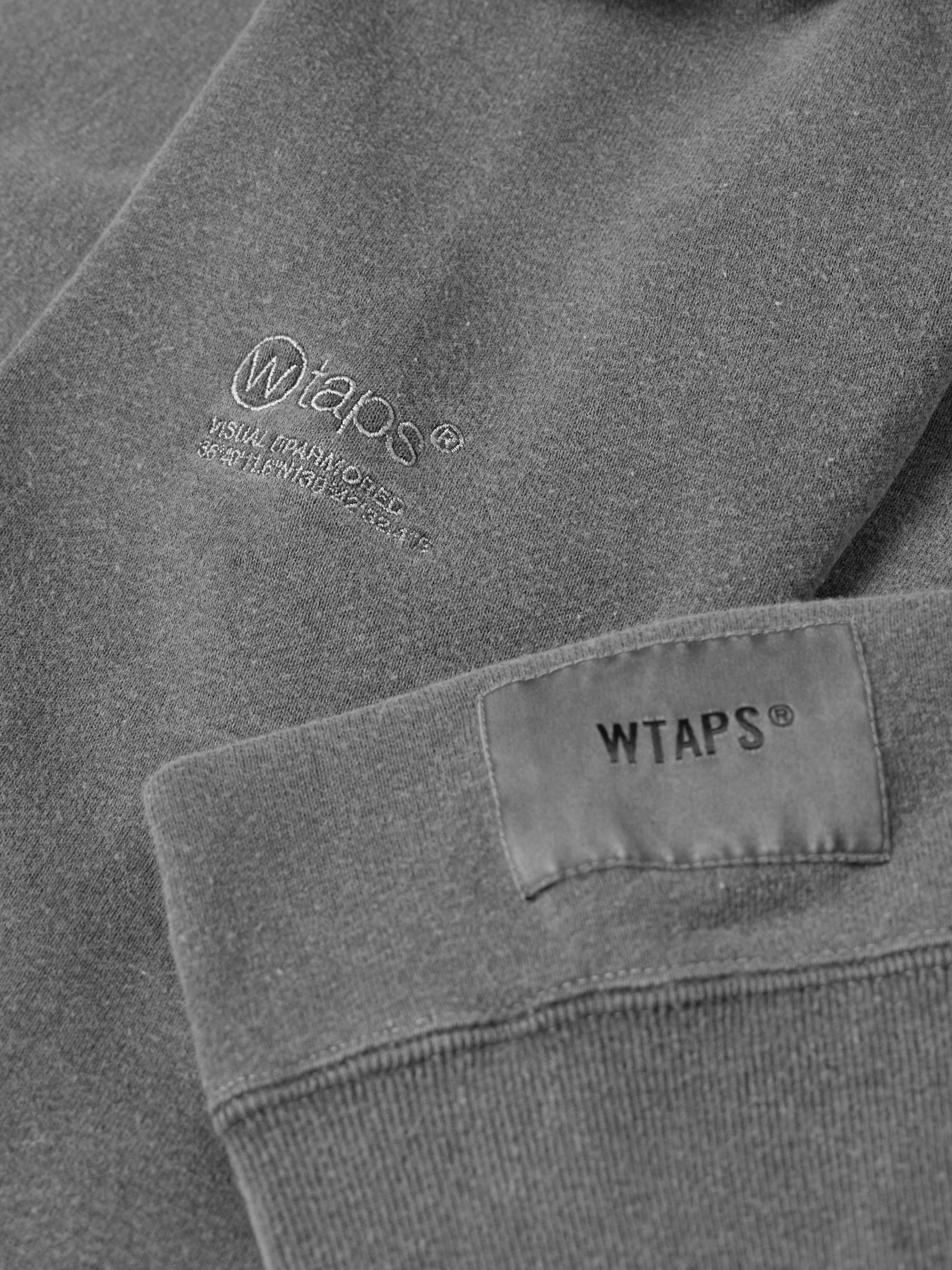 WTAPS® Birth Logo-Embroidered Cotton-Jersey Sweatshirt for Men | MR PORTER