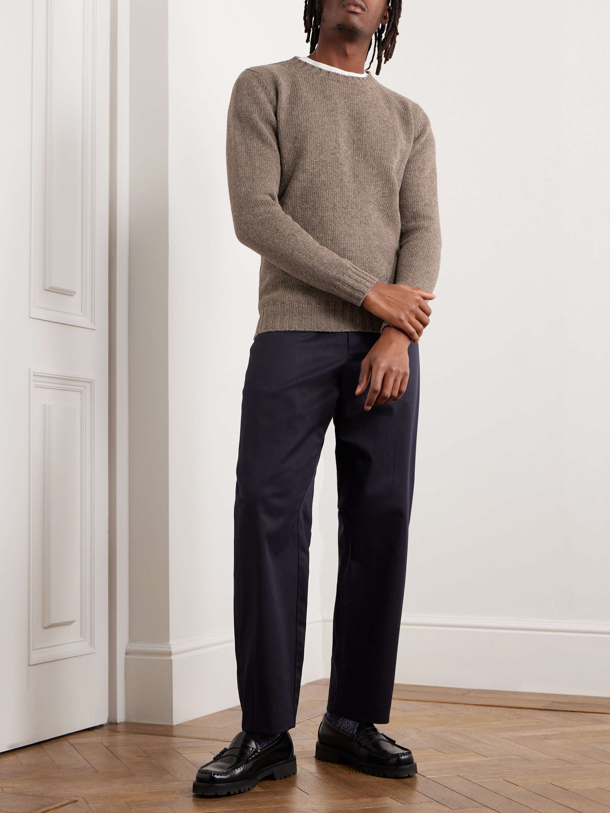 DE BONNE FACTURE Wool Sweater for Men MR PORTER