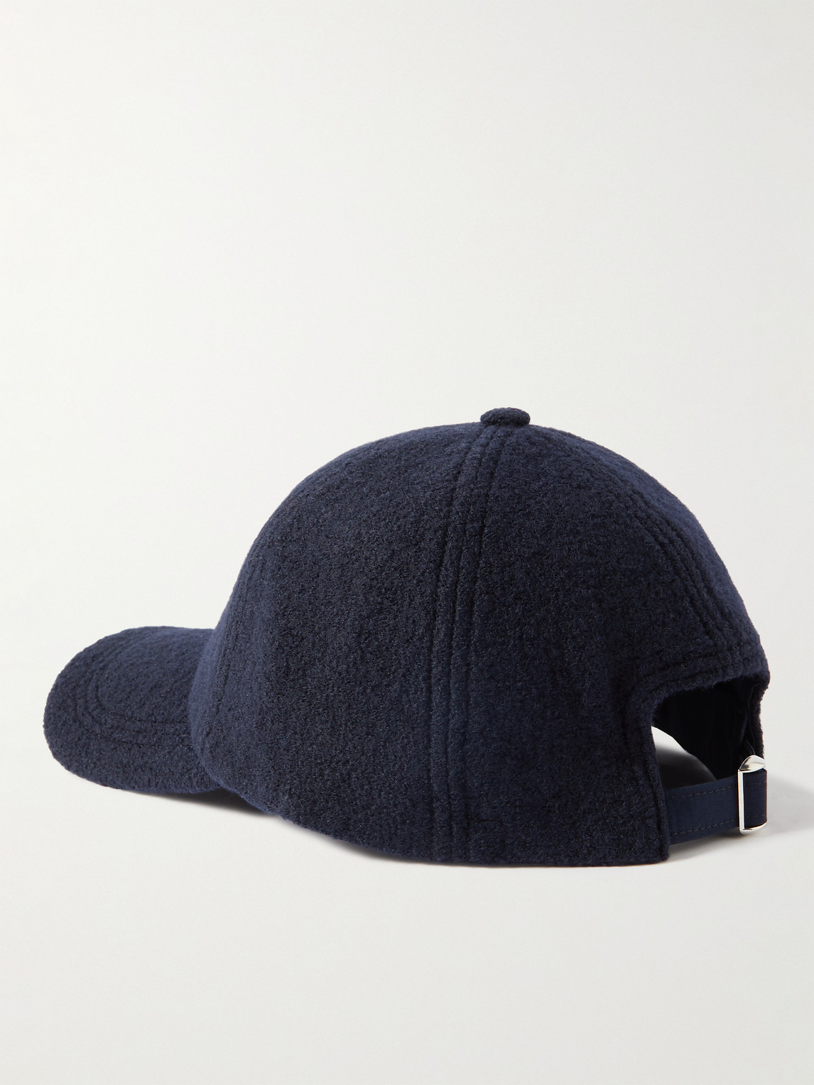 Shop De Bonne Facture Cp06 Wool-bouclé Baseball Cap In Blue