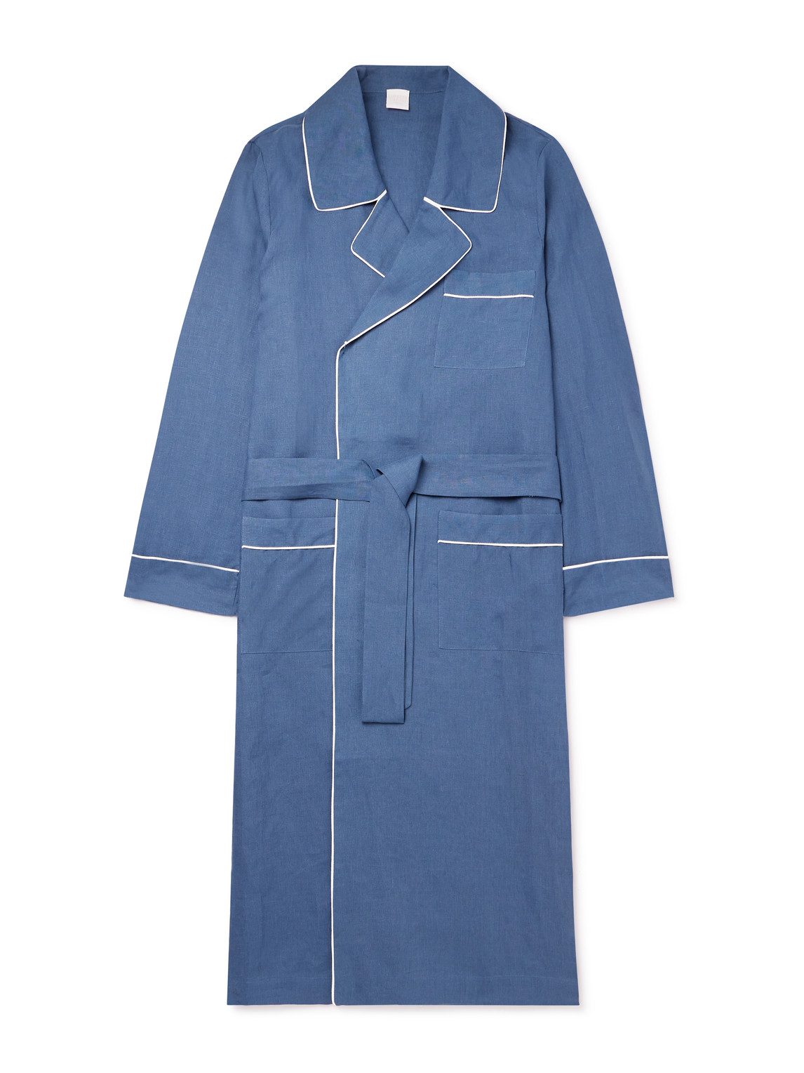 Belted Linen Robe