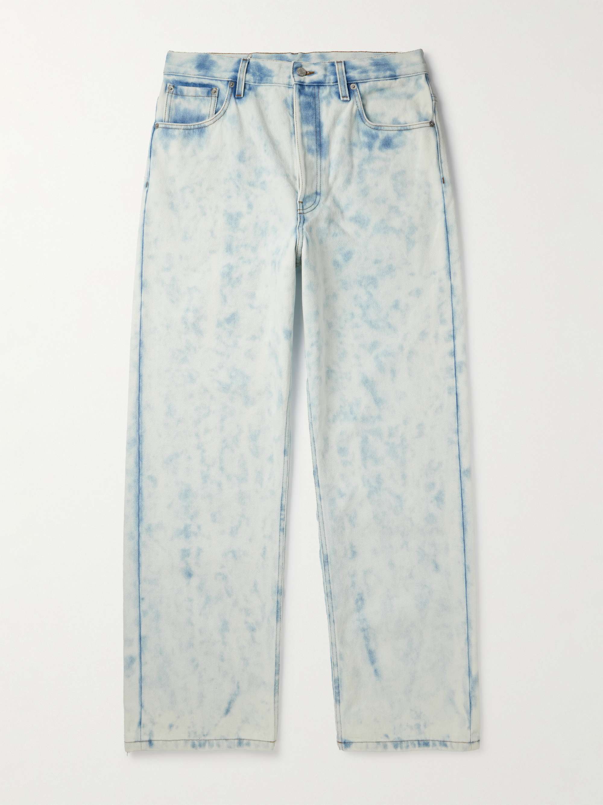 THE HIDEOUT CLOTHING + Rifle Cloud Bleached Denim Jeans  HDTCLTHNG-F40212-BRIGHTERDAYS - Karmaloop