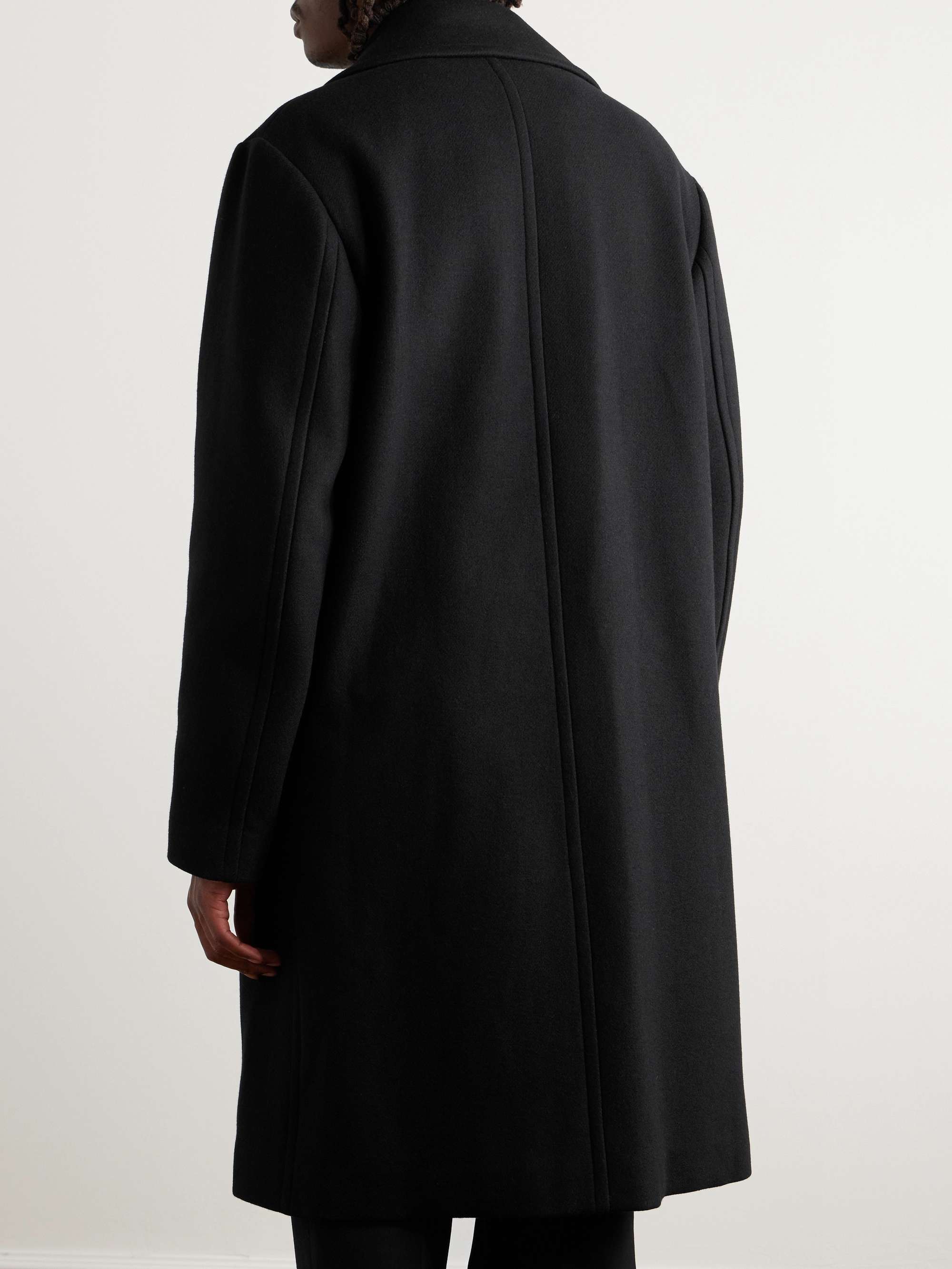DRIES VAN NOTEN Double-Breasted Wool-Blend Twill Coat for Men | MR PORTER